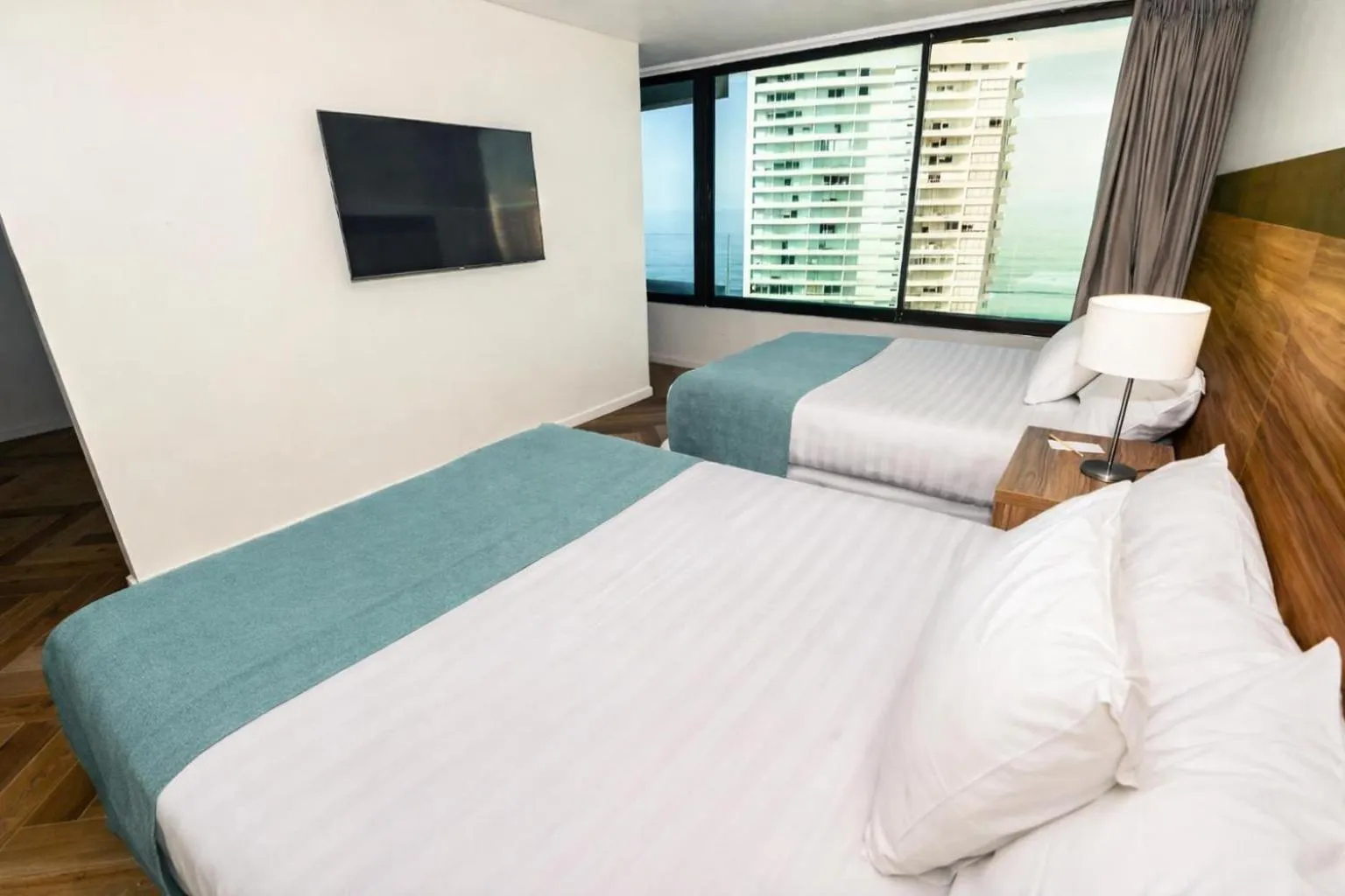 Bed in Studio 56 Apart Hotel by Terrado Iquique