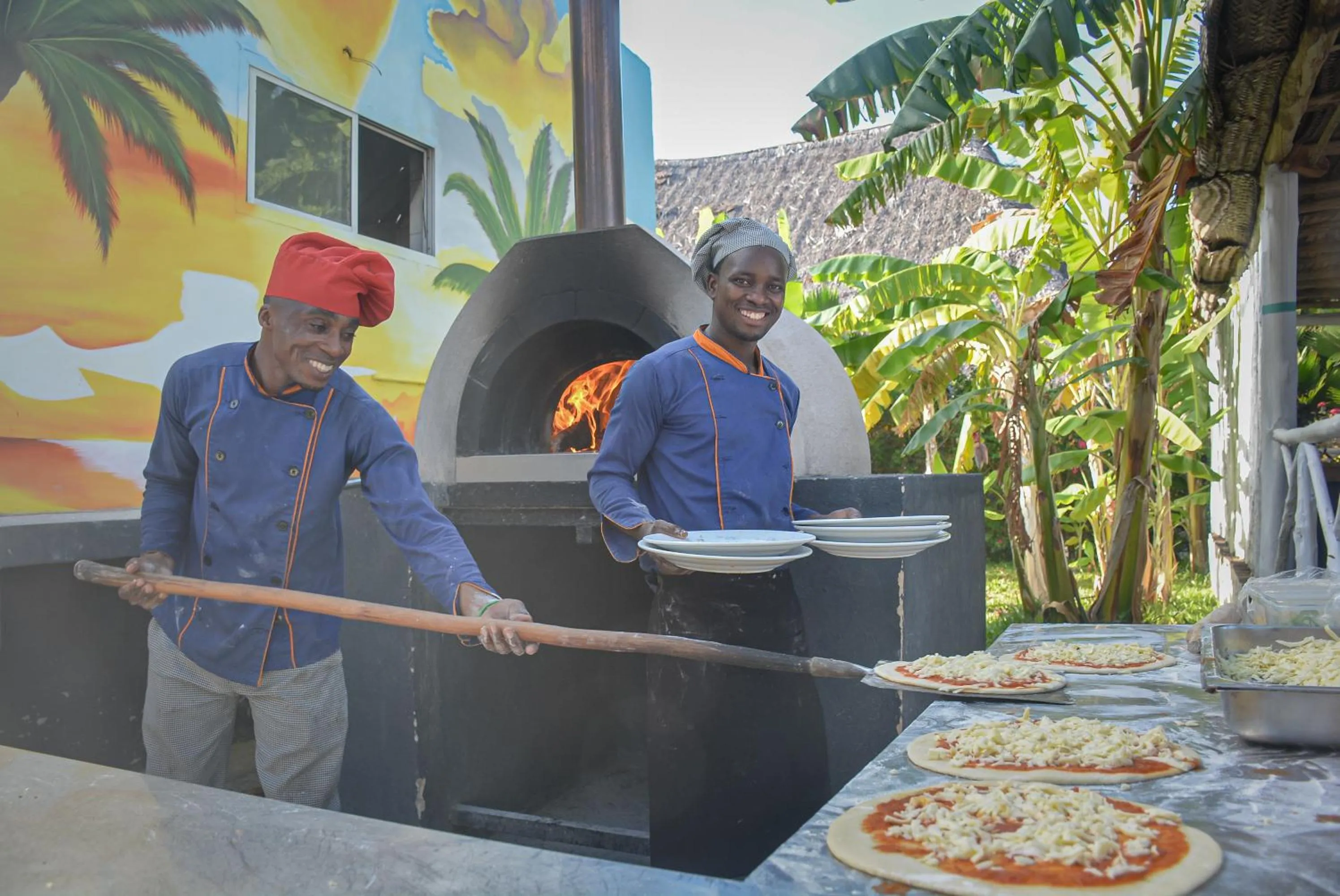 Food in Paradise Beach Resort & Spa