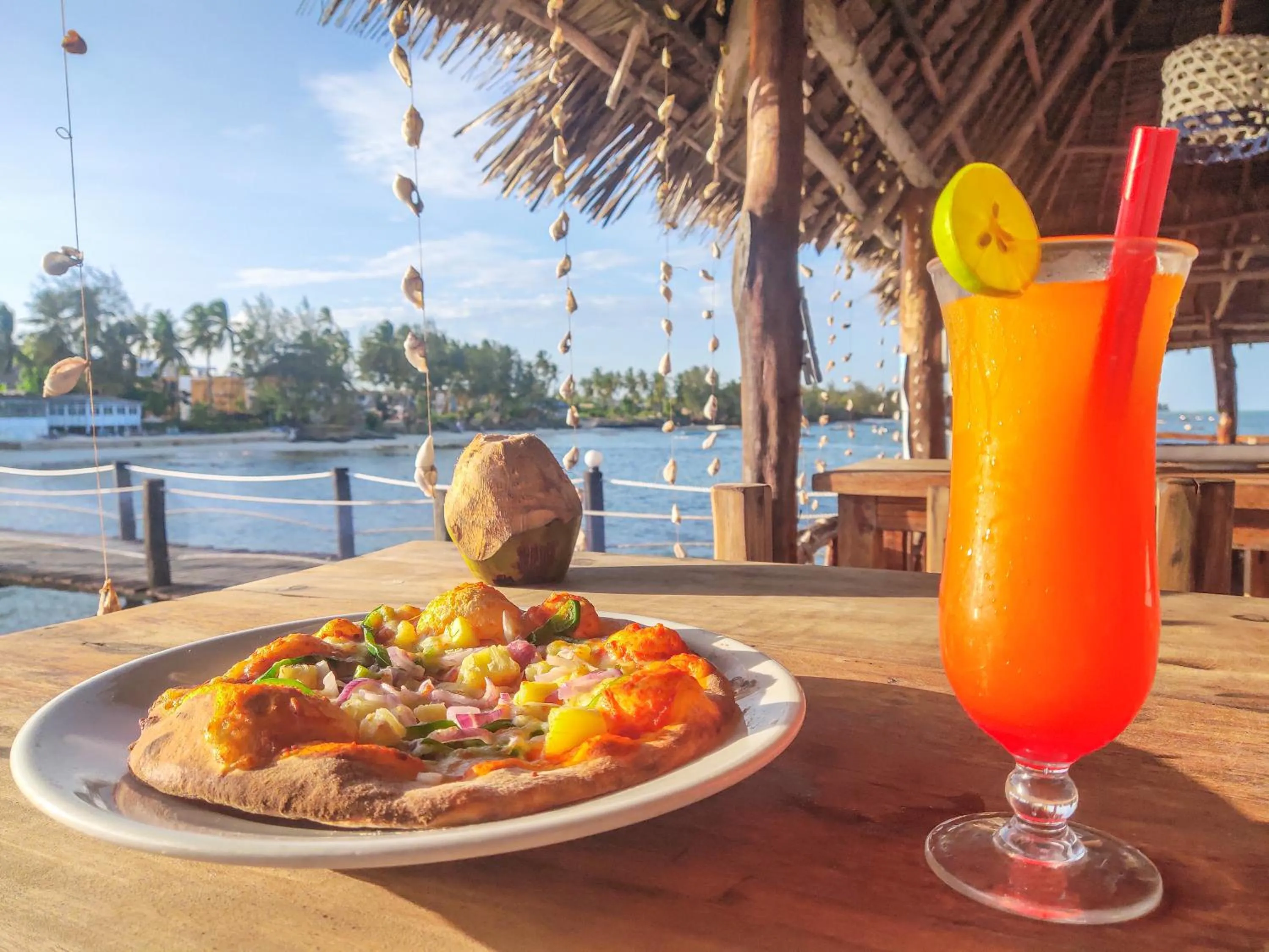 Food in Paradise Beach Resort & Spa