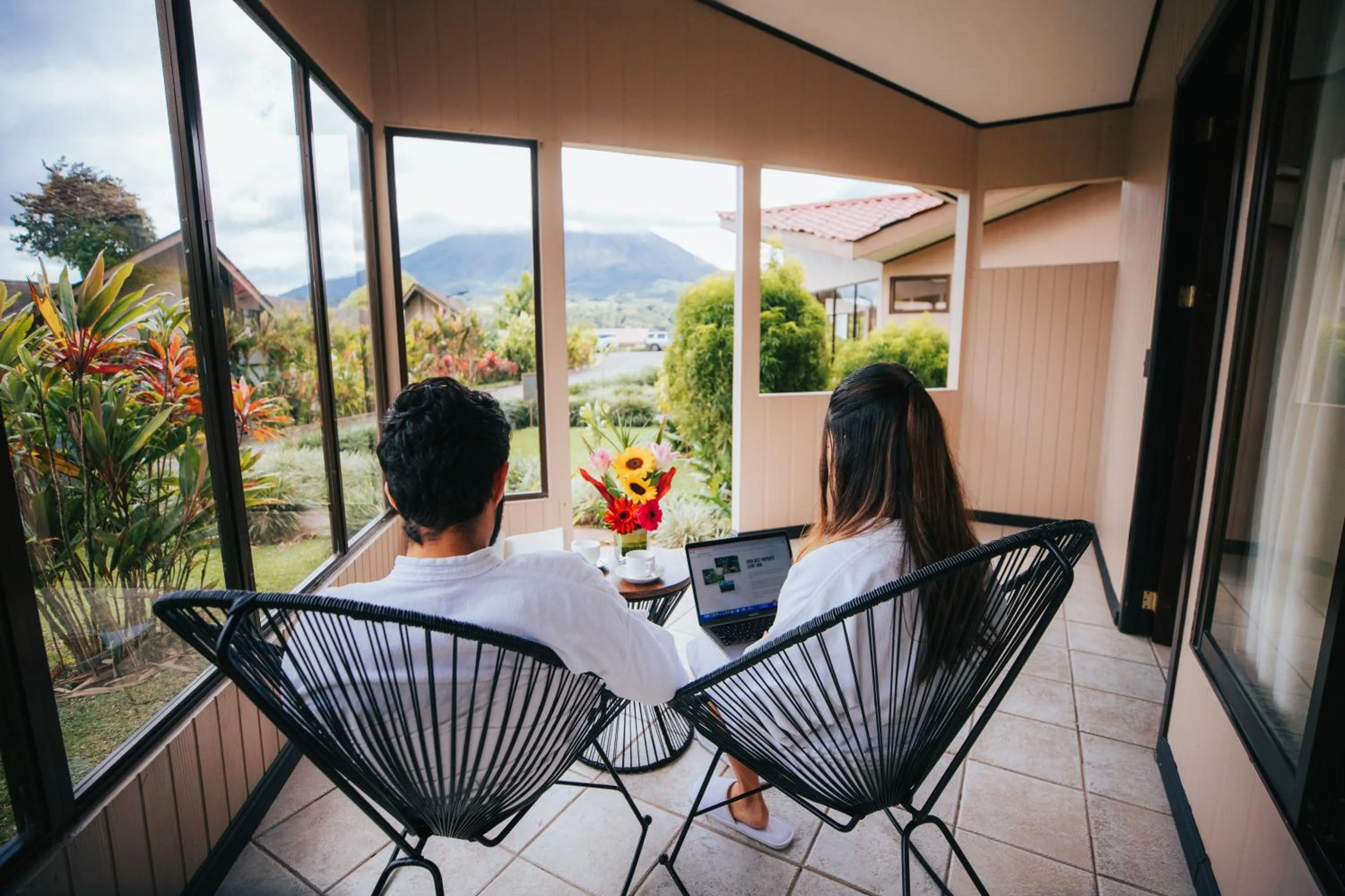 Balcony/Terrace in Montaña de fuego Mountain Resort & Spa