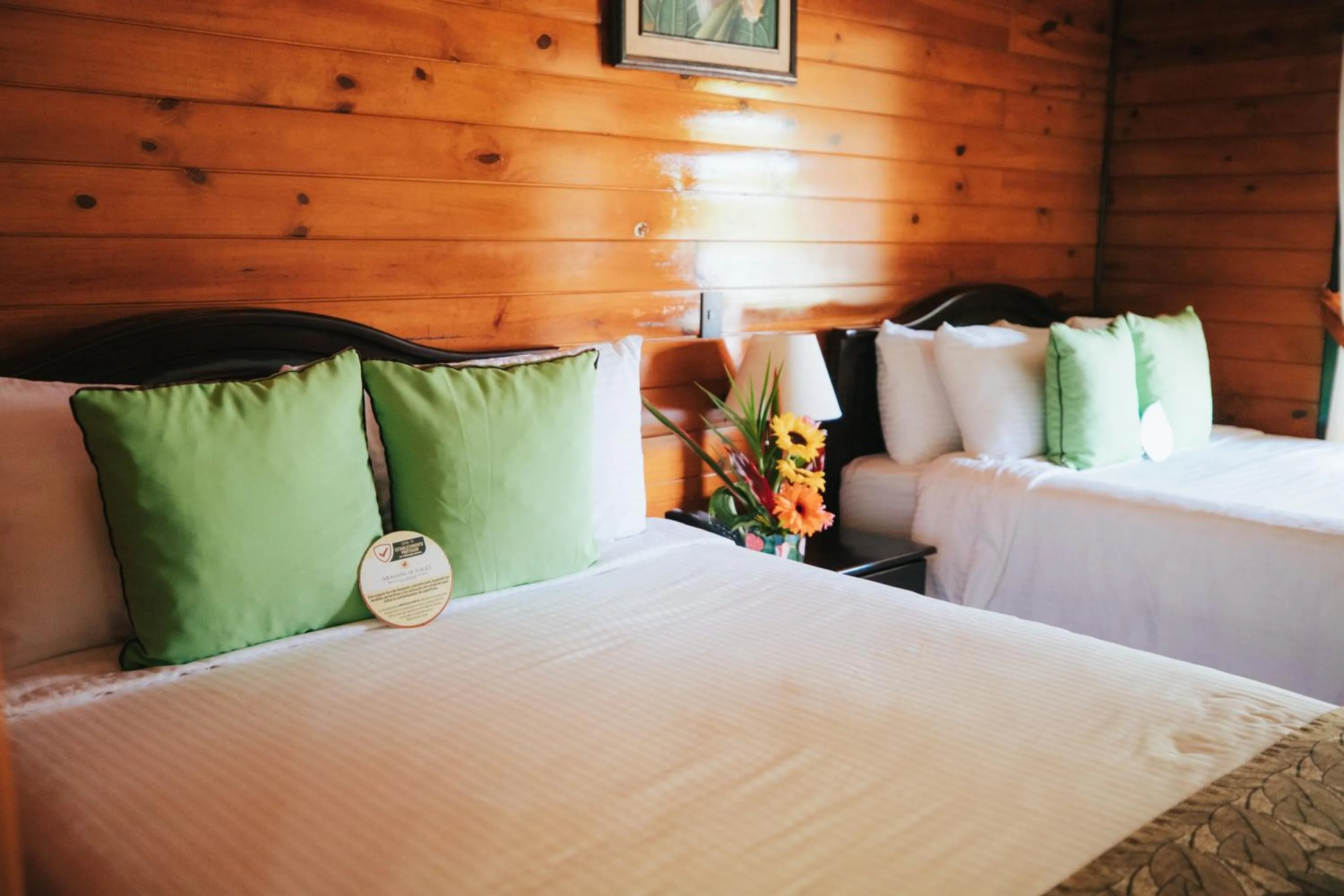 Bed in Montaña de fuego Mountain Resort & Spa