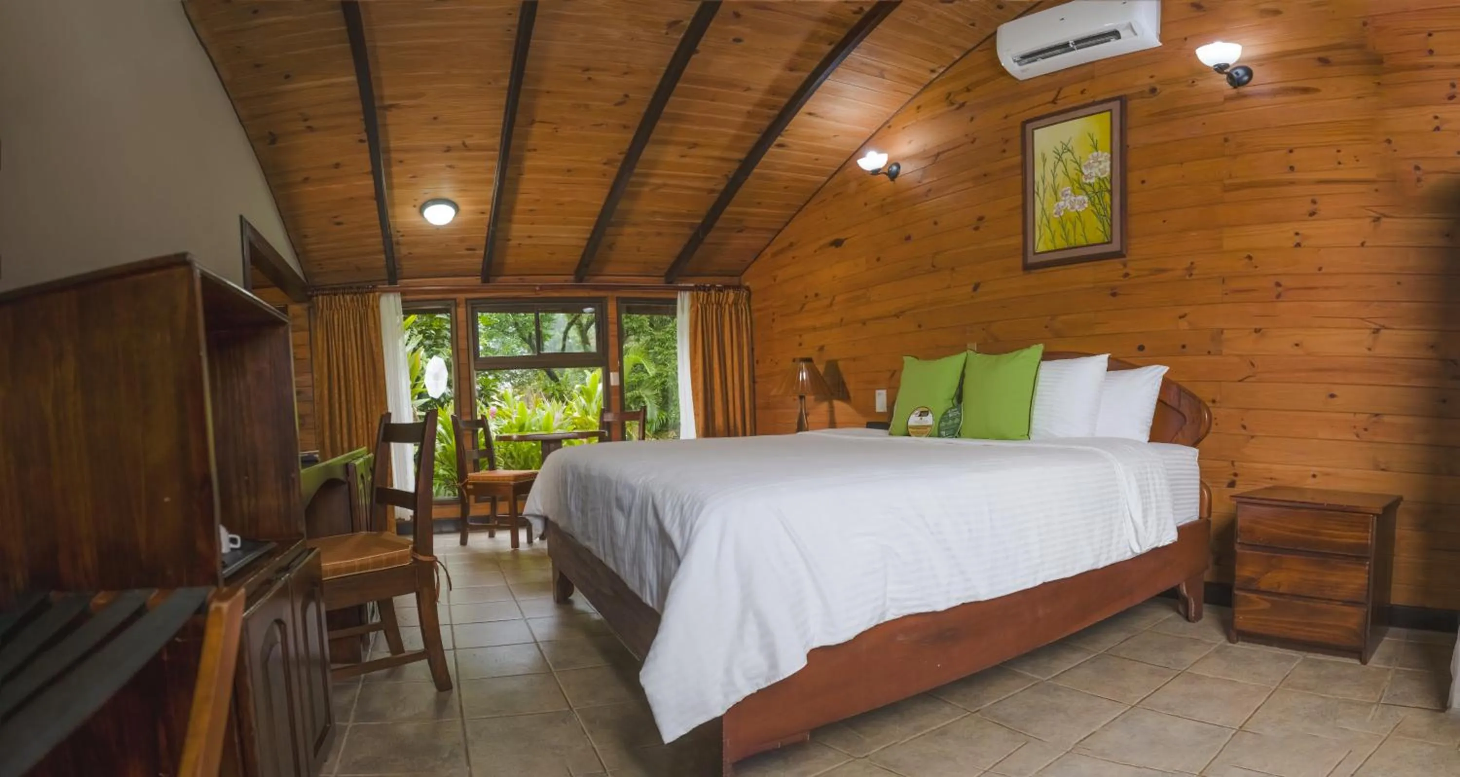 Bed in Montaña de fuego Mountain Resort & Spa