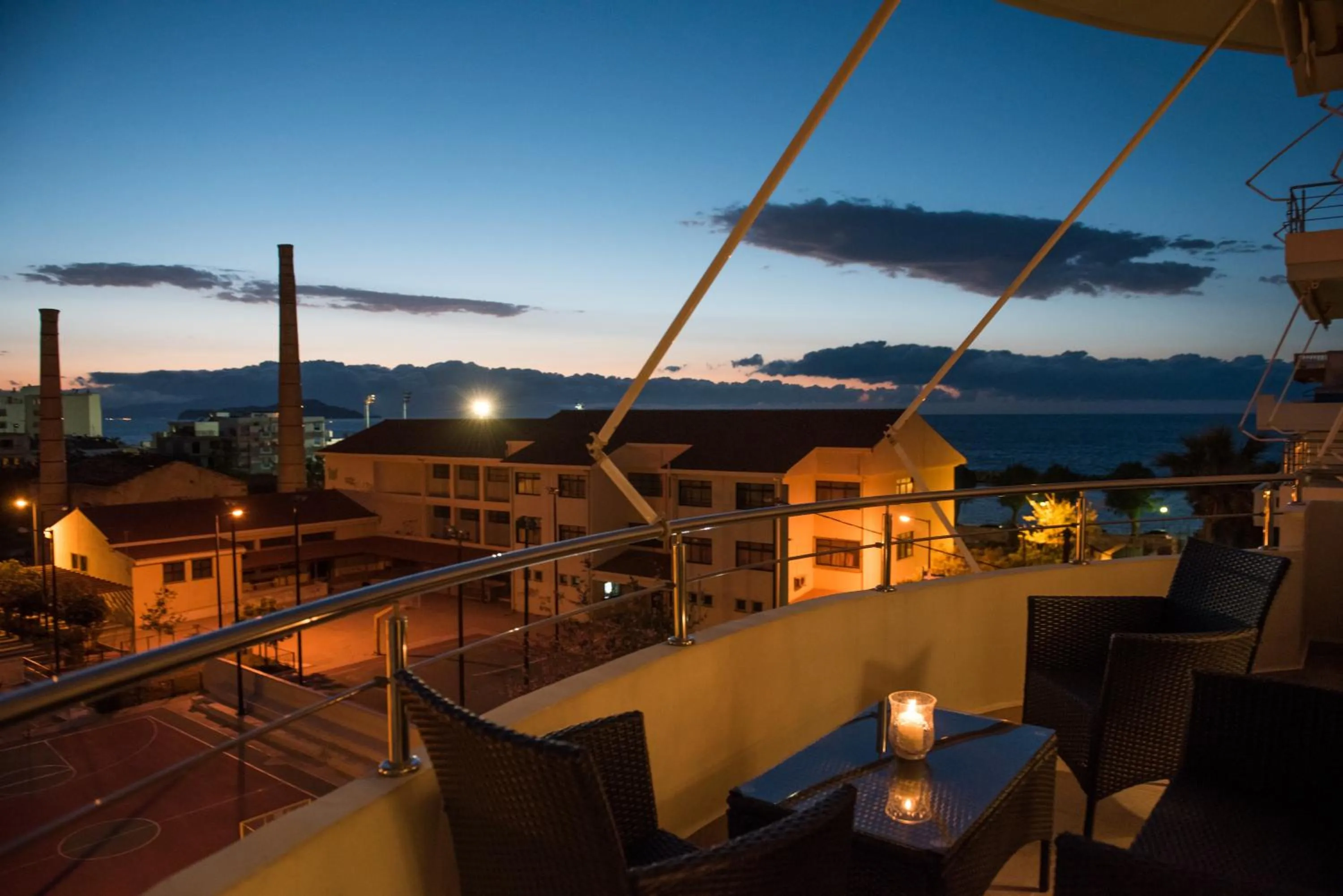 Balcony/Terrace in Pilot Lux Apartment