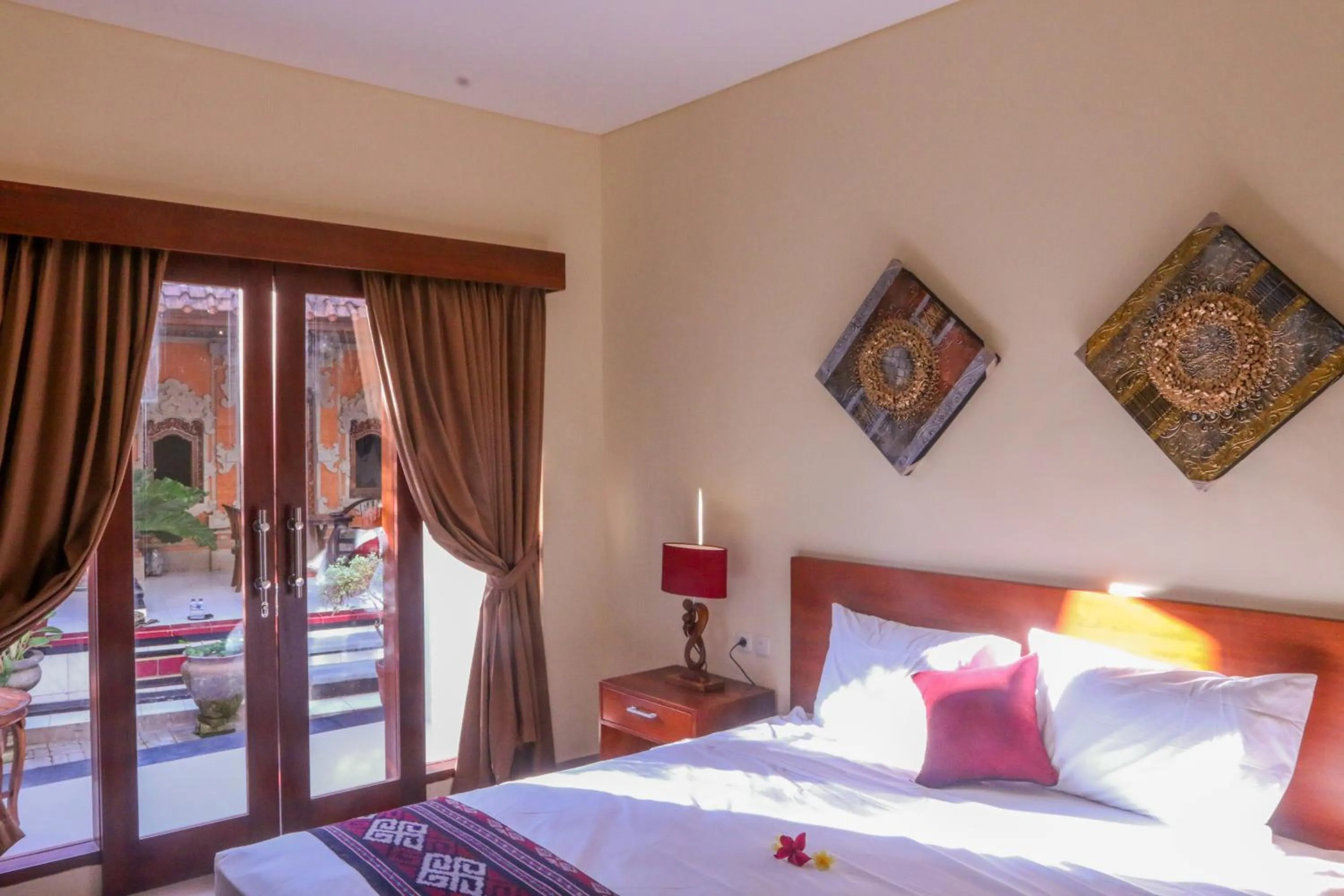 Bed in Sekar Waru Homestay