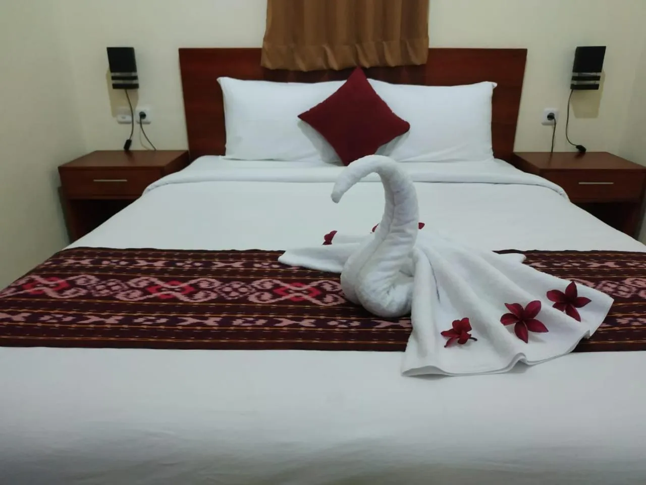 Bed in Sekar Waru Homestay
