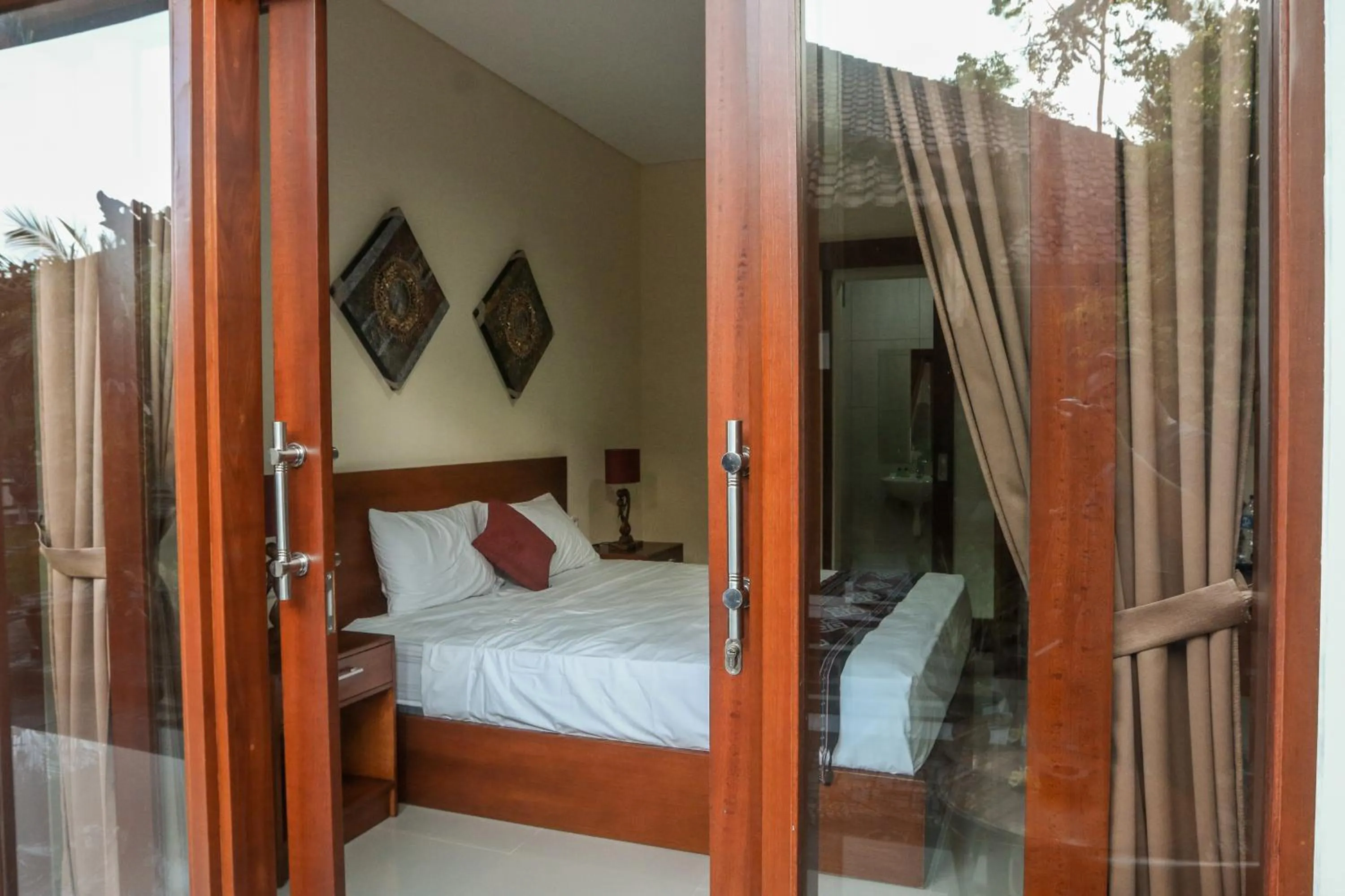 Bed in Sekar Waru Homestay