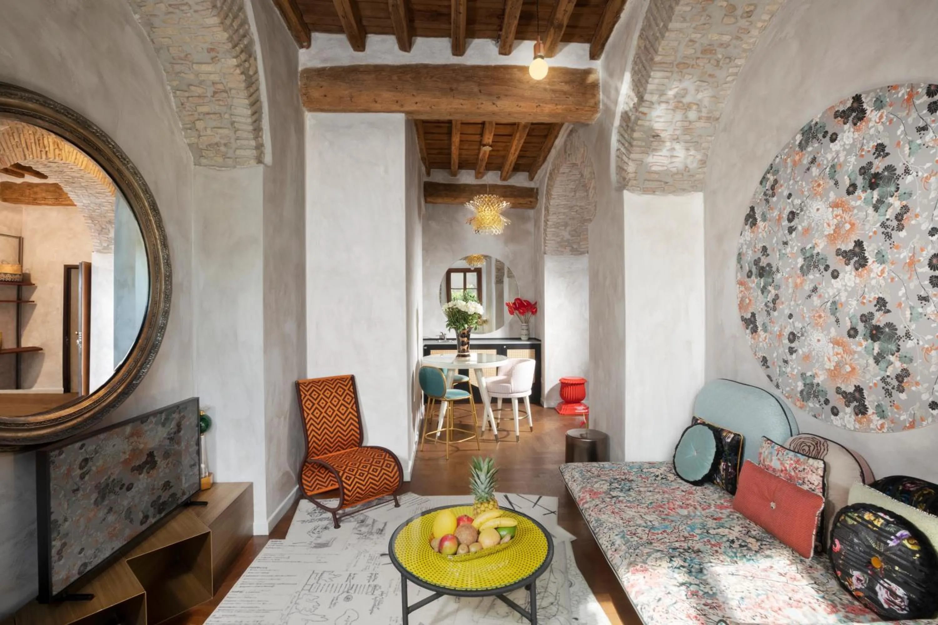 Living room in Palm Suites - Small Luxury Hotels of the World