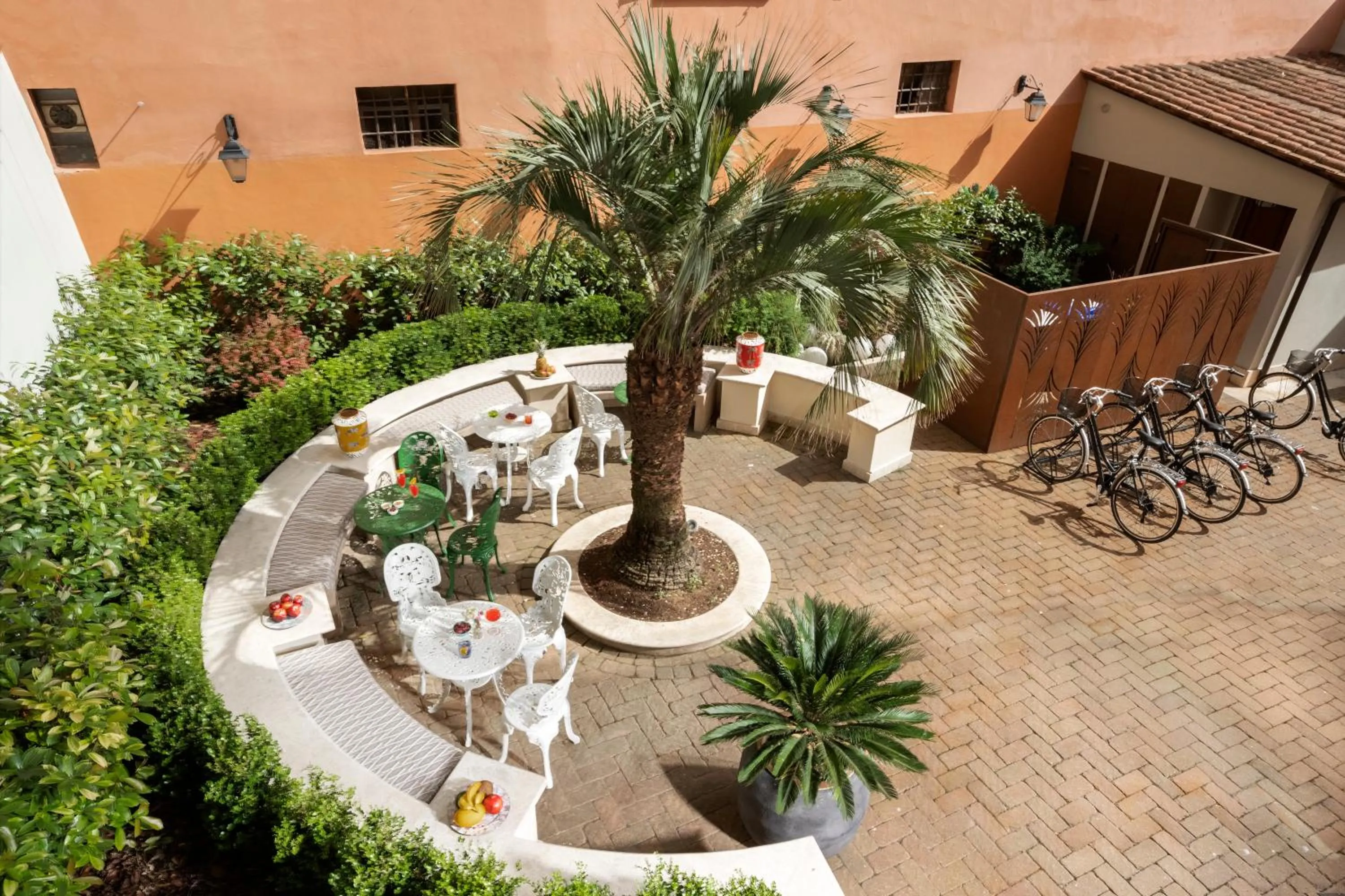 Garden view in Palm Suites - Small Luxury Hotels of the World