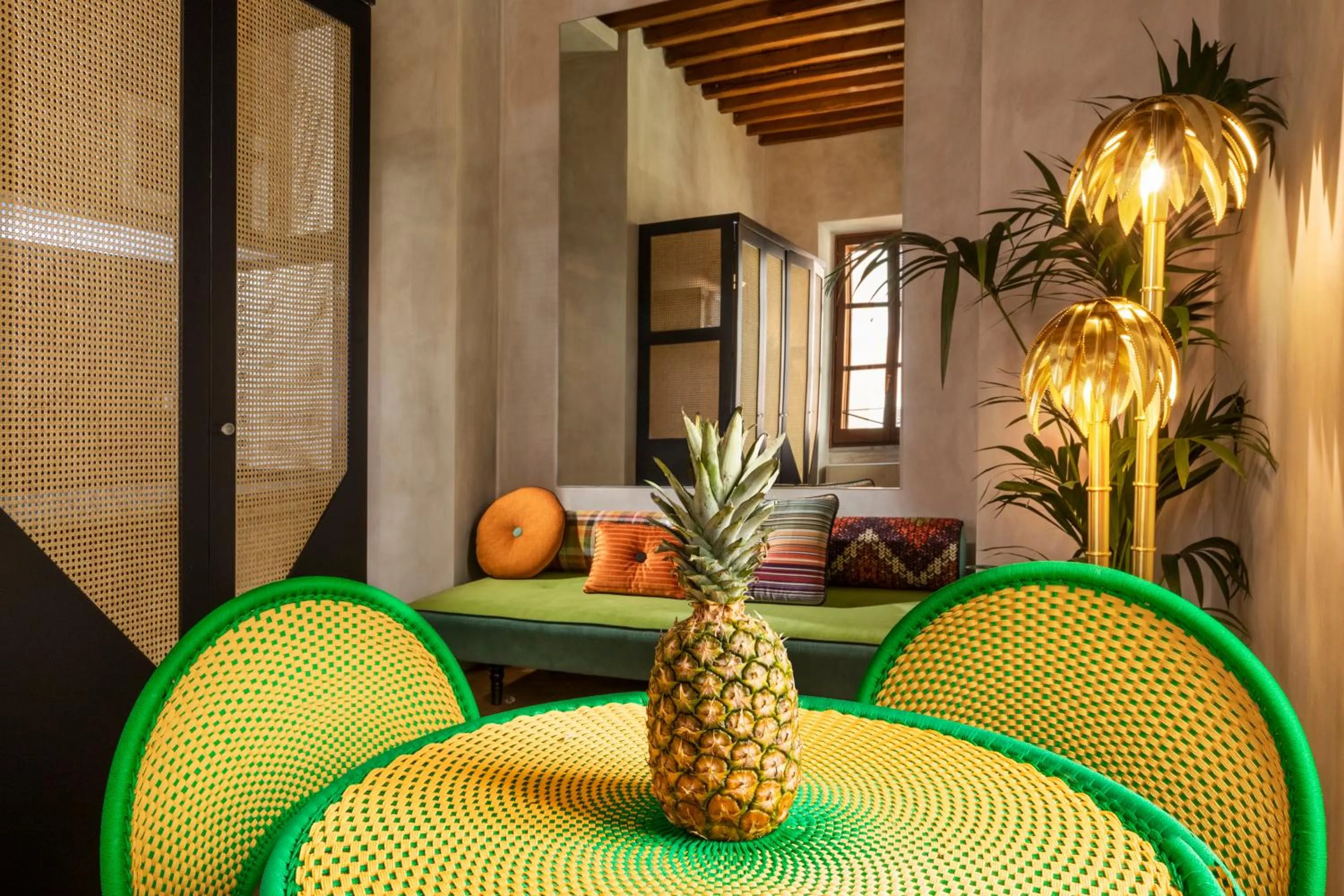 Living room in Palm Suites - Small Luxury Hotels of the World