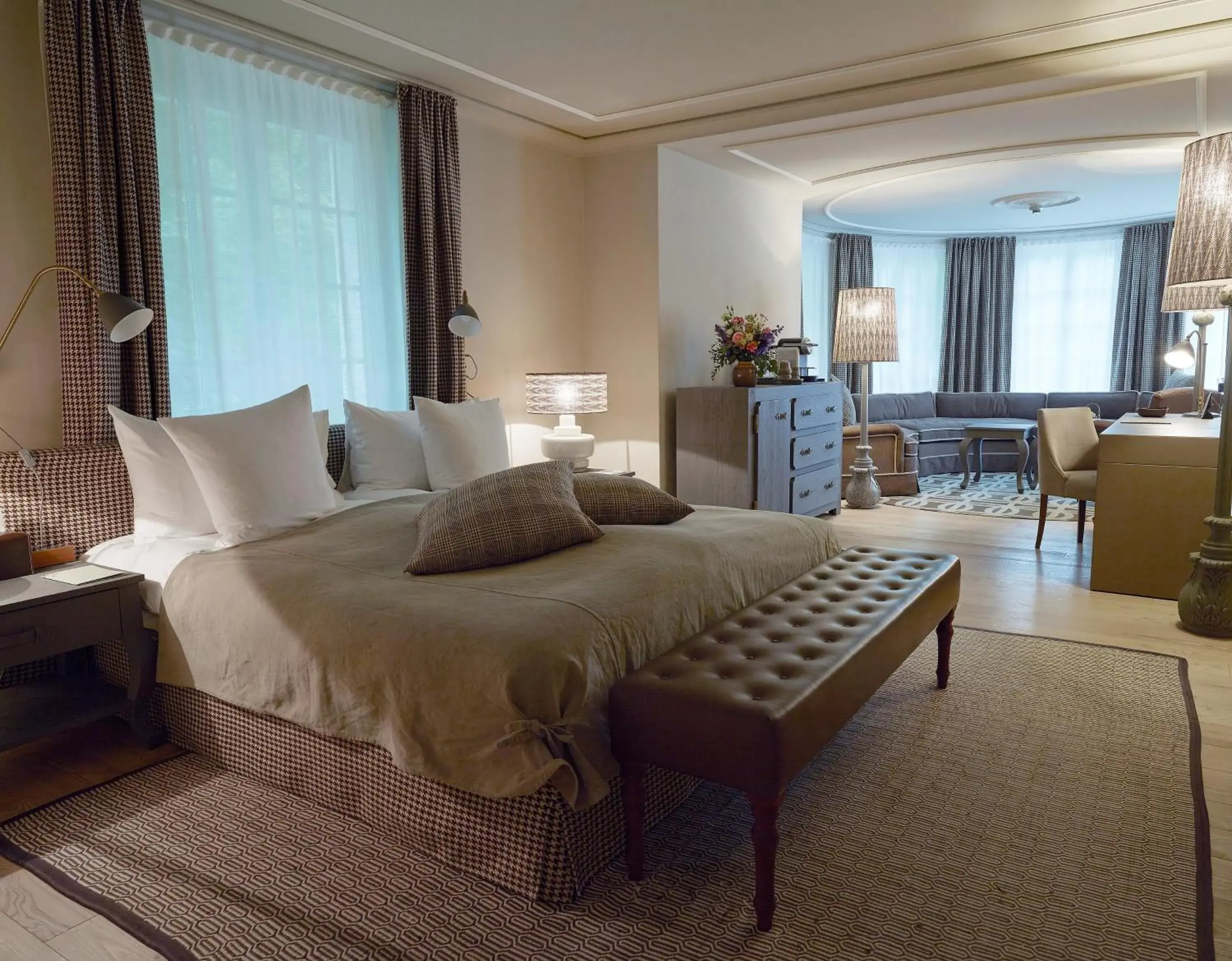 Suite with Park View - single occupancy in Le Grand Bellevue Suite with Park View - single occupancy in Le Grand Bellevue