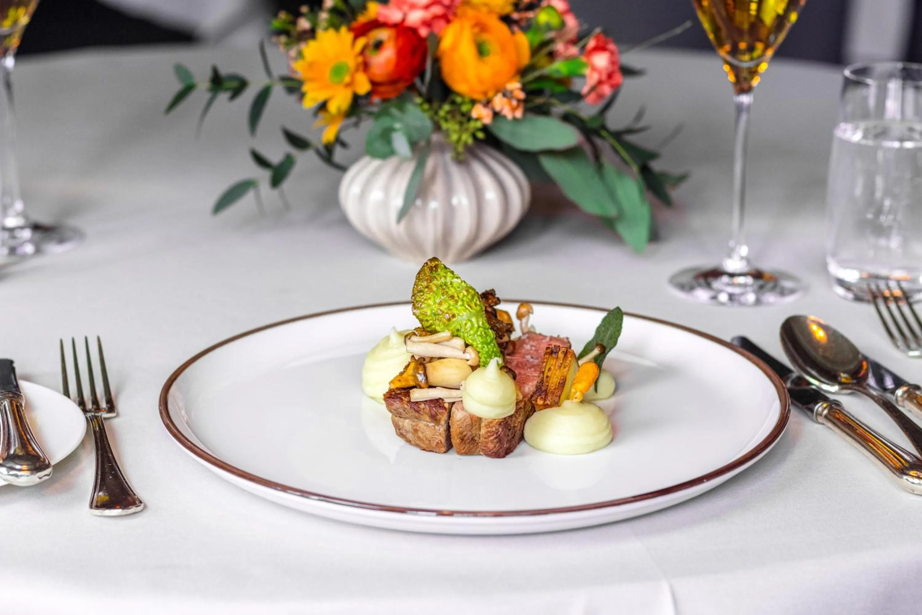 Food and drinks in Le Grand Bellevue