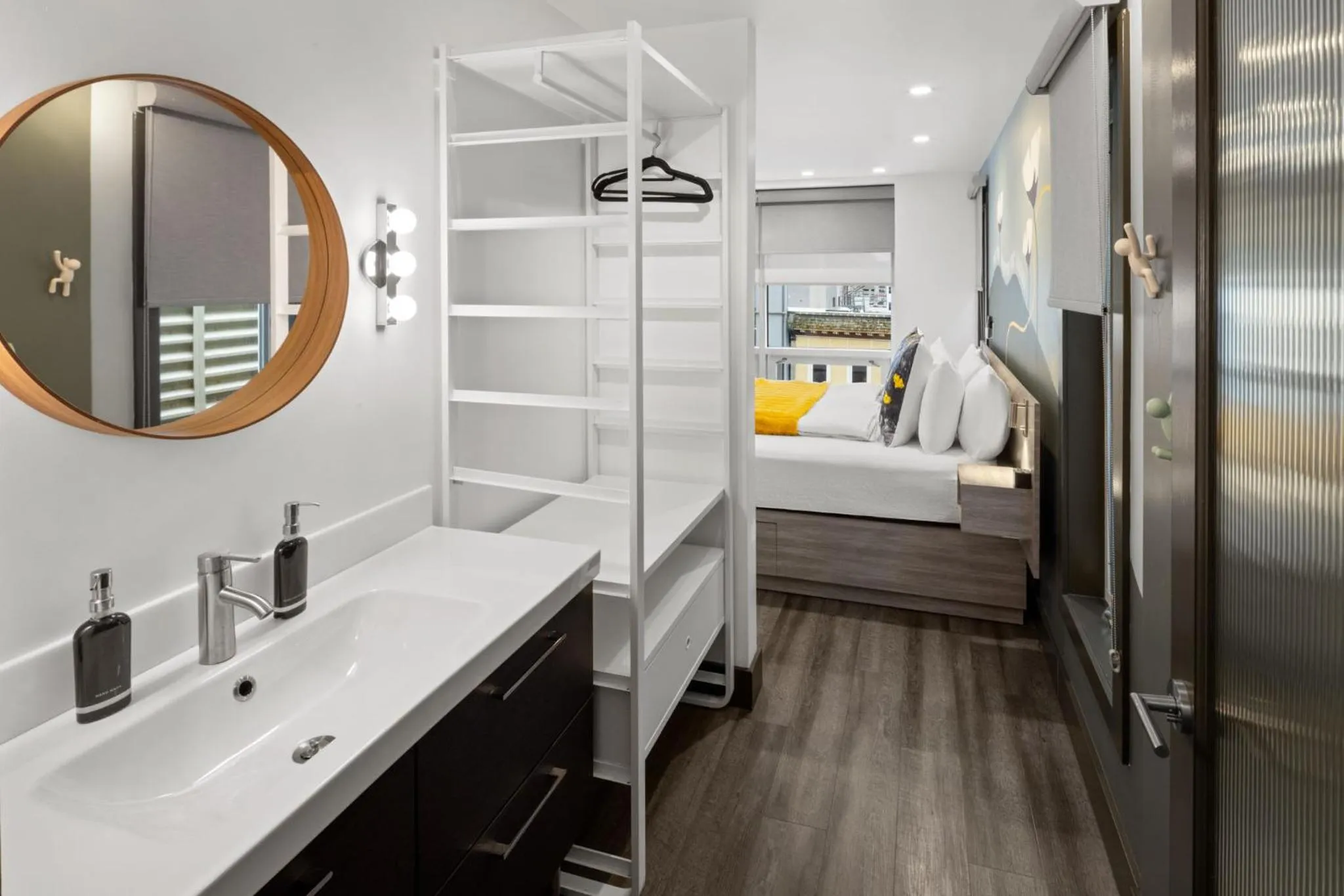 Bed in Silverbow Inn