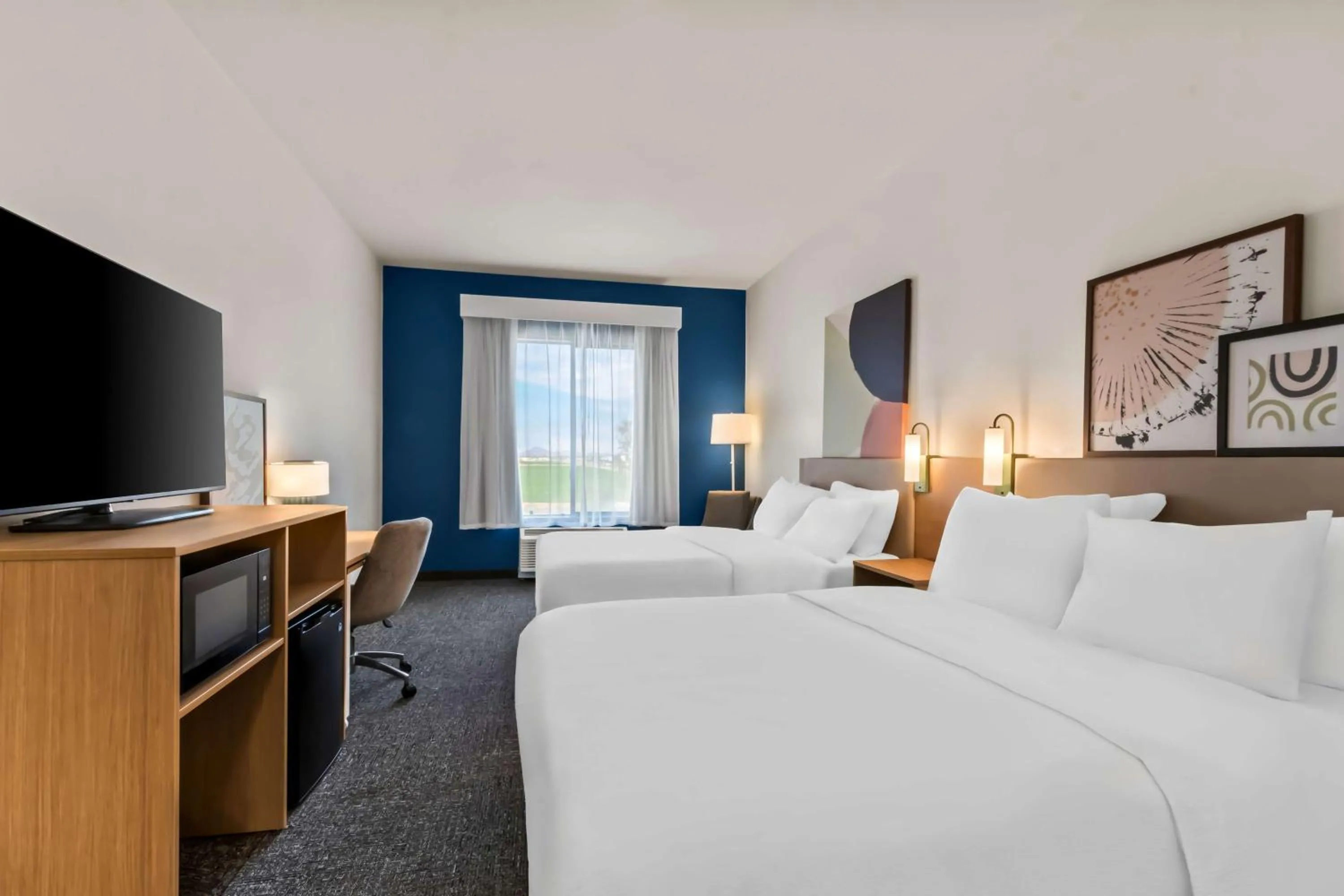 Bed in Spark by Hilton Phoenix East Mesa