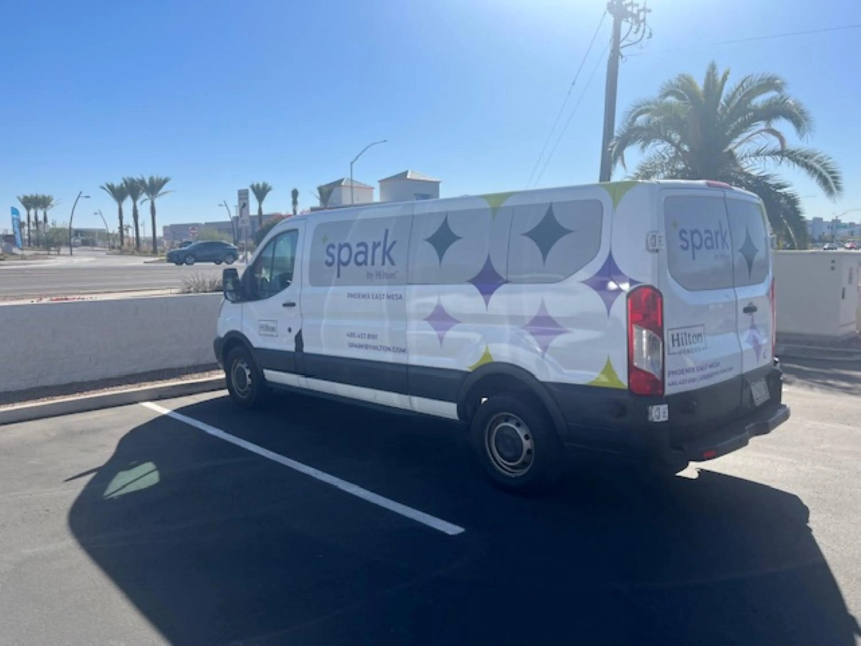 shuttle in Spark by Hilton Phoenix East Mesa