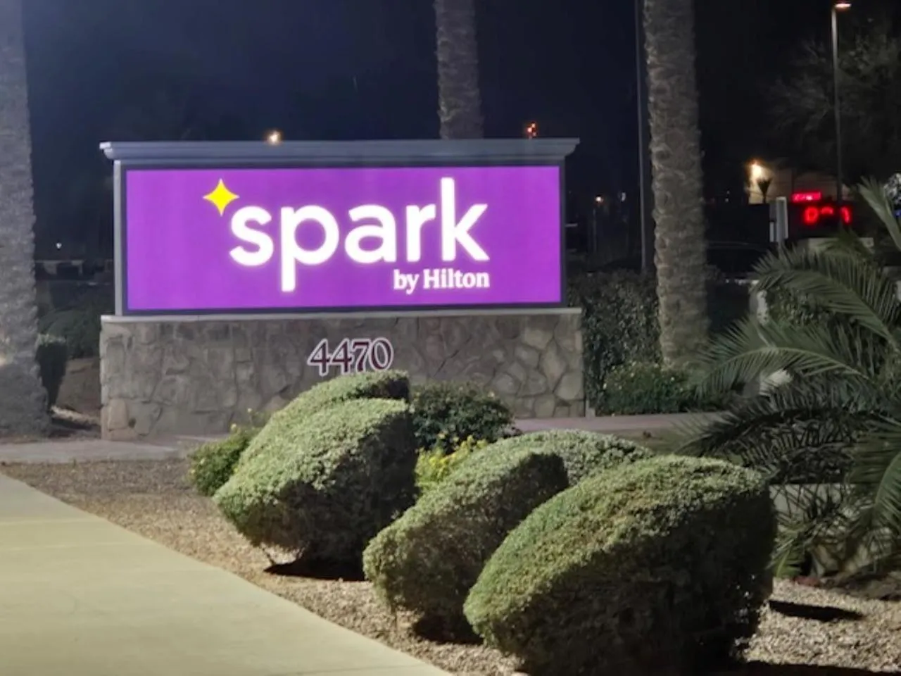 Night in Spark by Hilton Phoenix East Mesa
