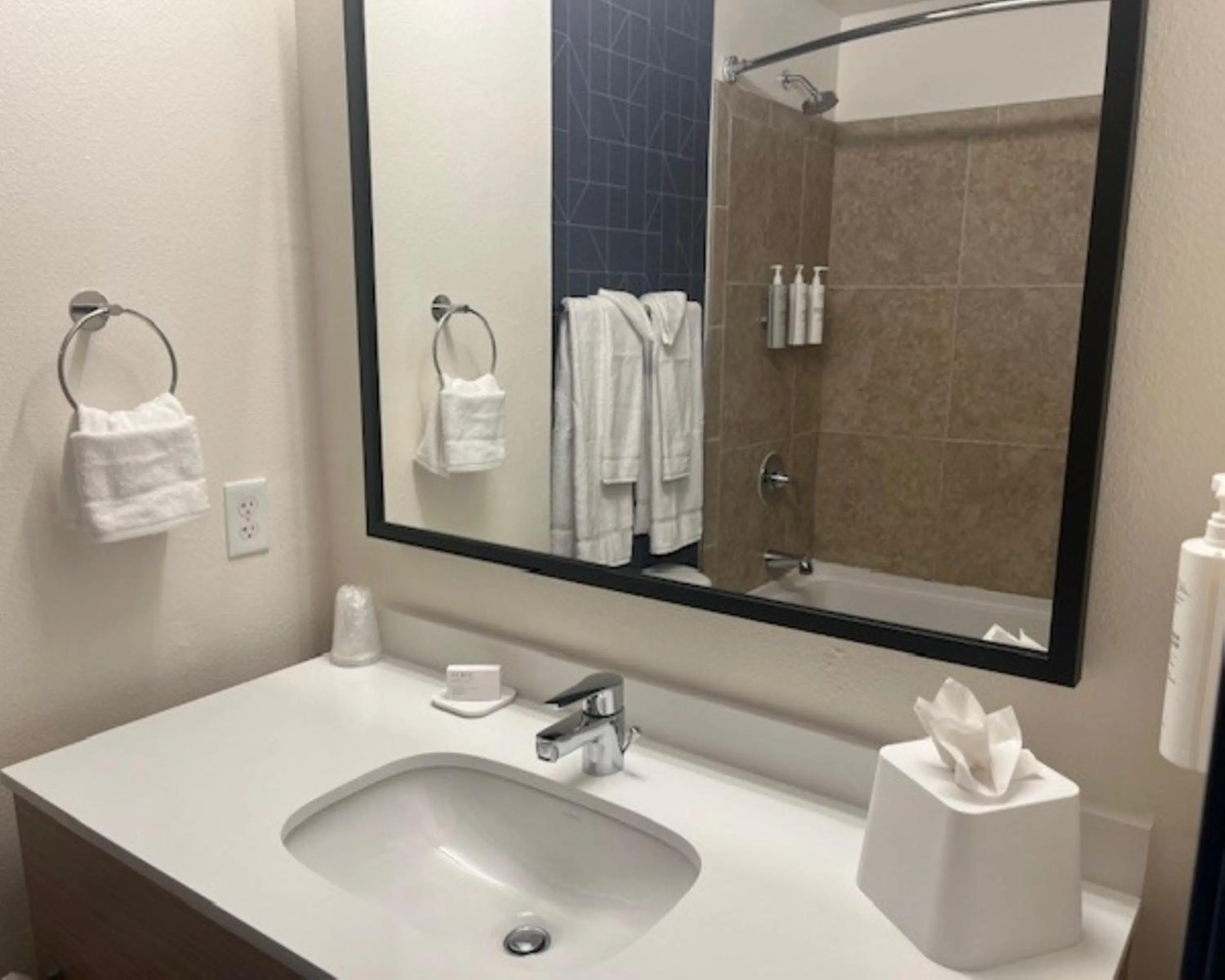Bathroom in Spark by Hilton Phoenix East Mesa