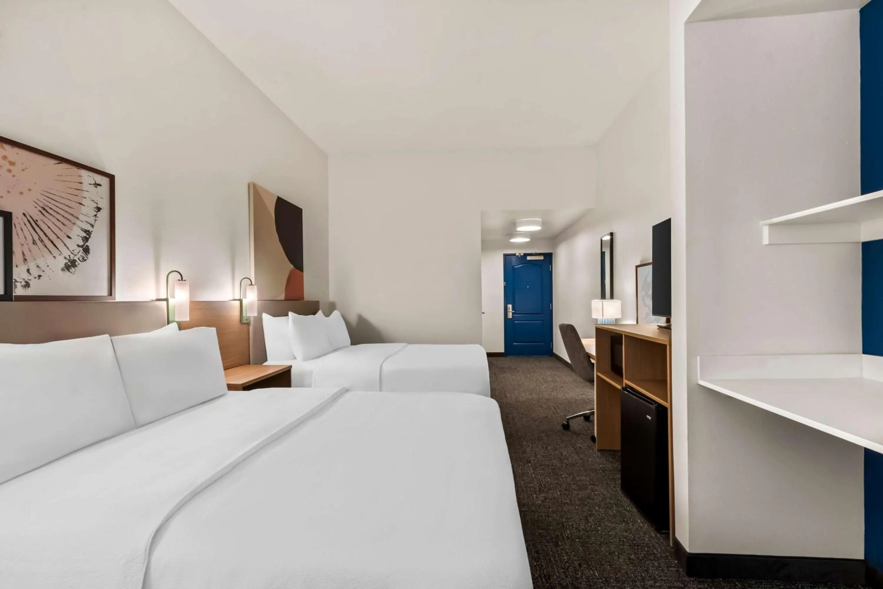 Bed in Spark by Hilton Phoenix East Mesa