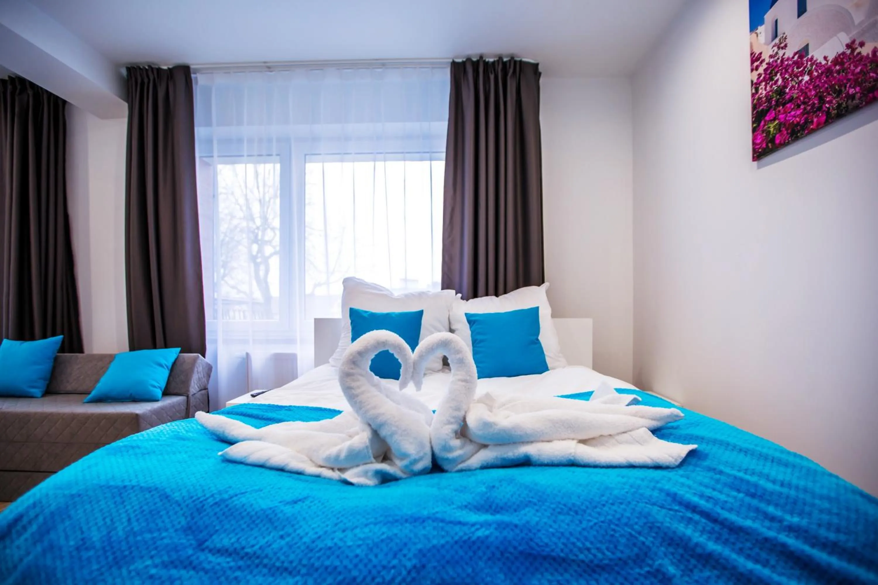 Photo of the whole room, Bed in Adonis Apartments