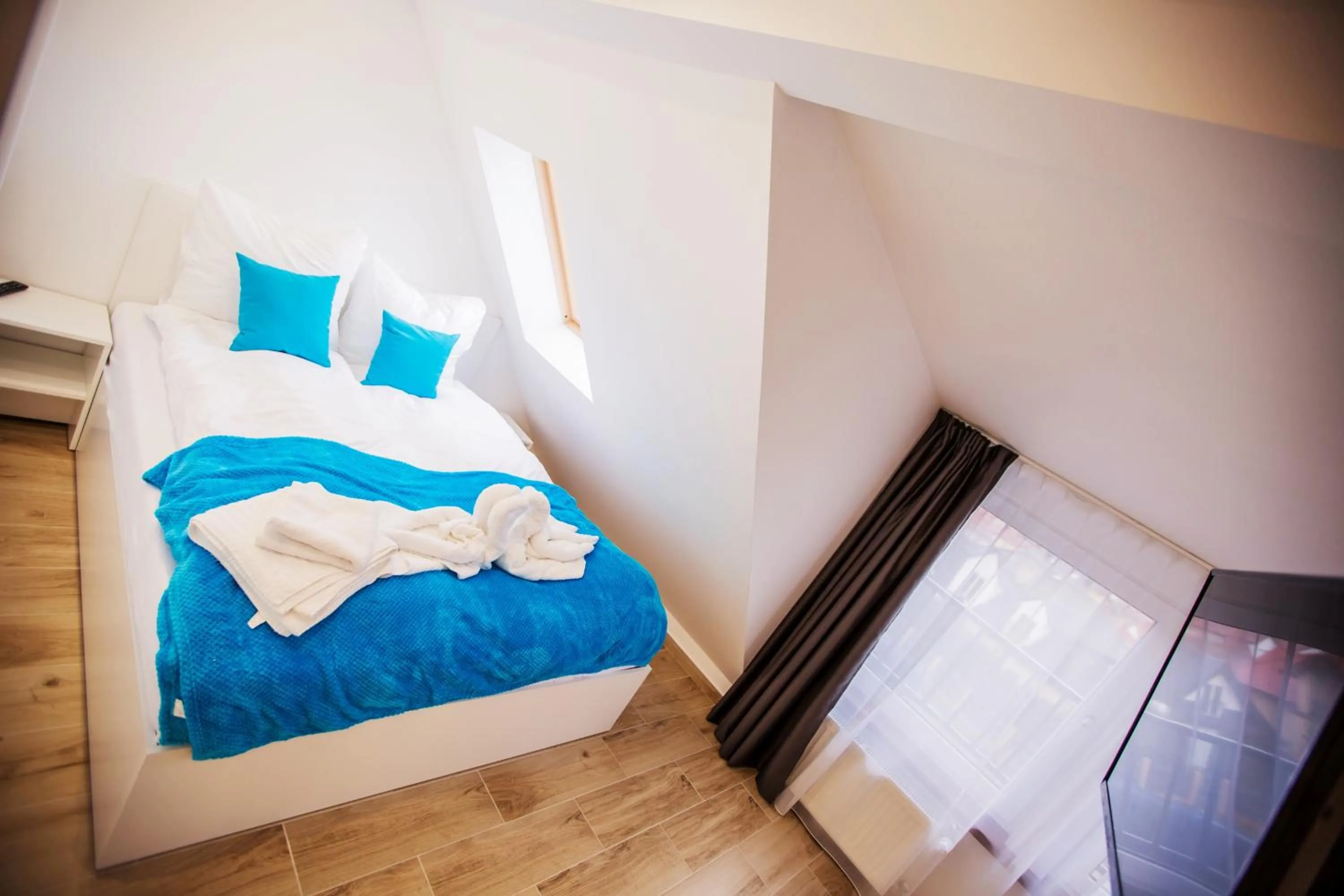 Bedroom, Bed in Adonis Apartments