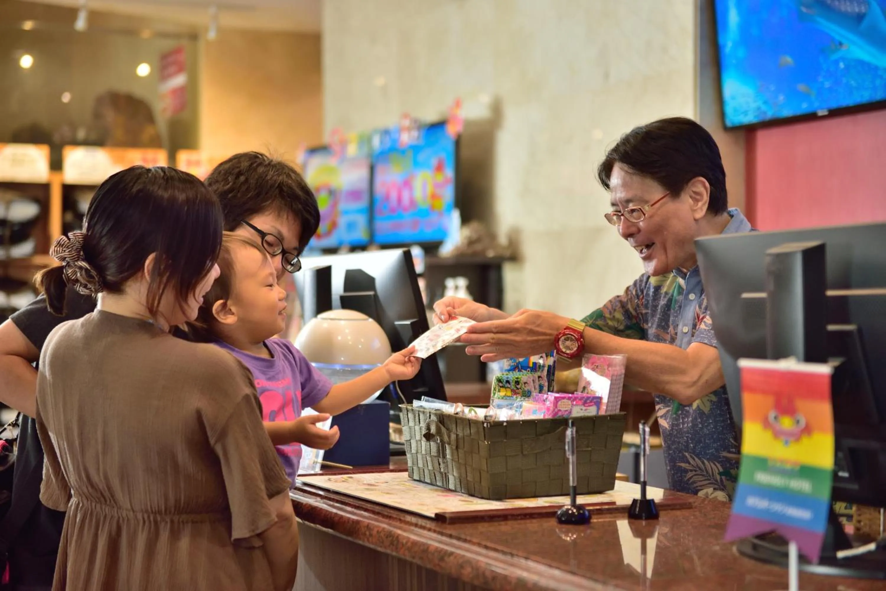 Lobby or reception in Hotel Ocean