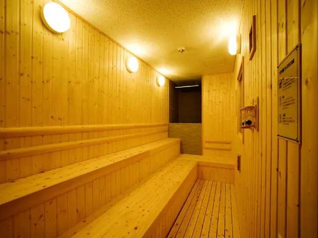 Sauna in Toya Kanko Hotel