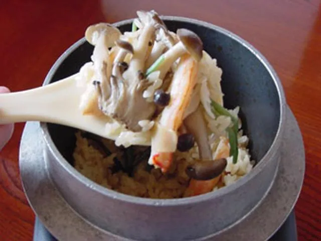 Food in Toya Kanko Hotel