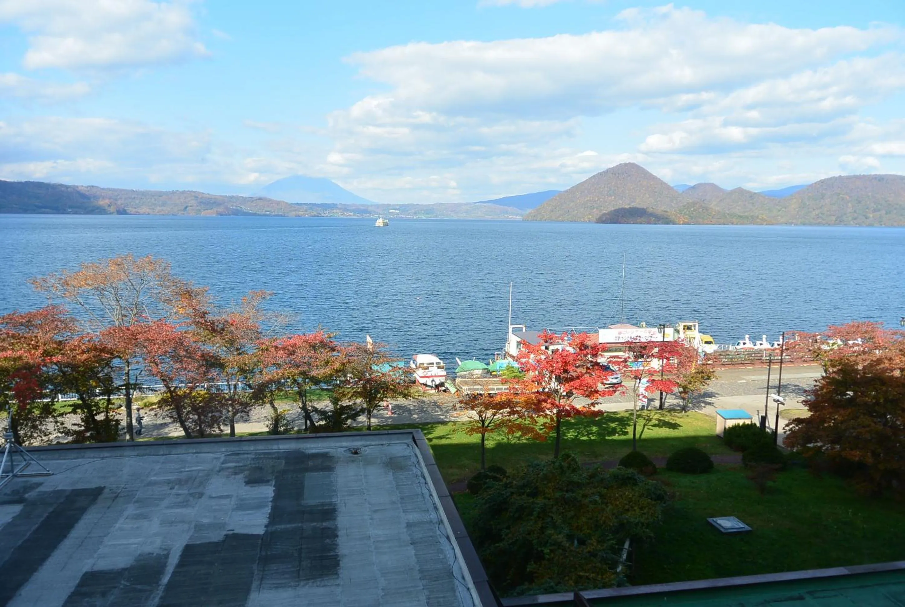 Natural landscape in Toya Kanko Hotel