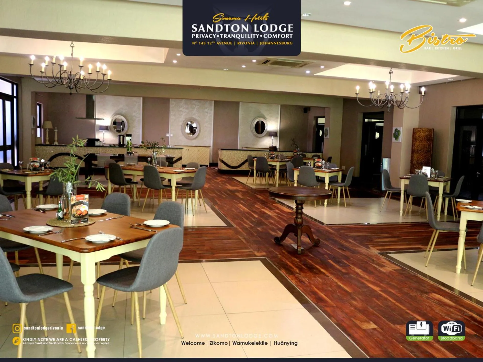 Restaurant/places to eat in Sandton Lodge Rivonia