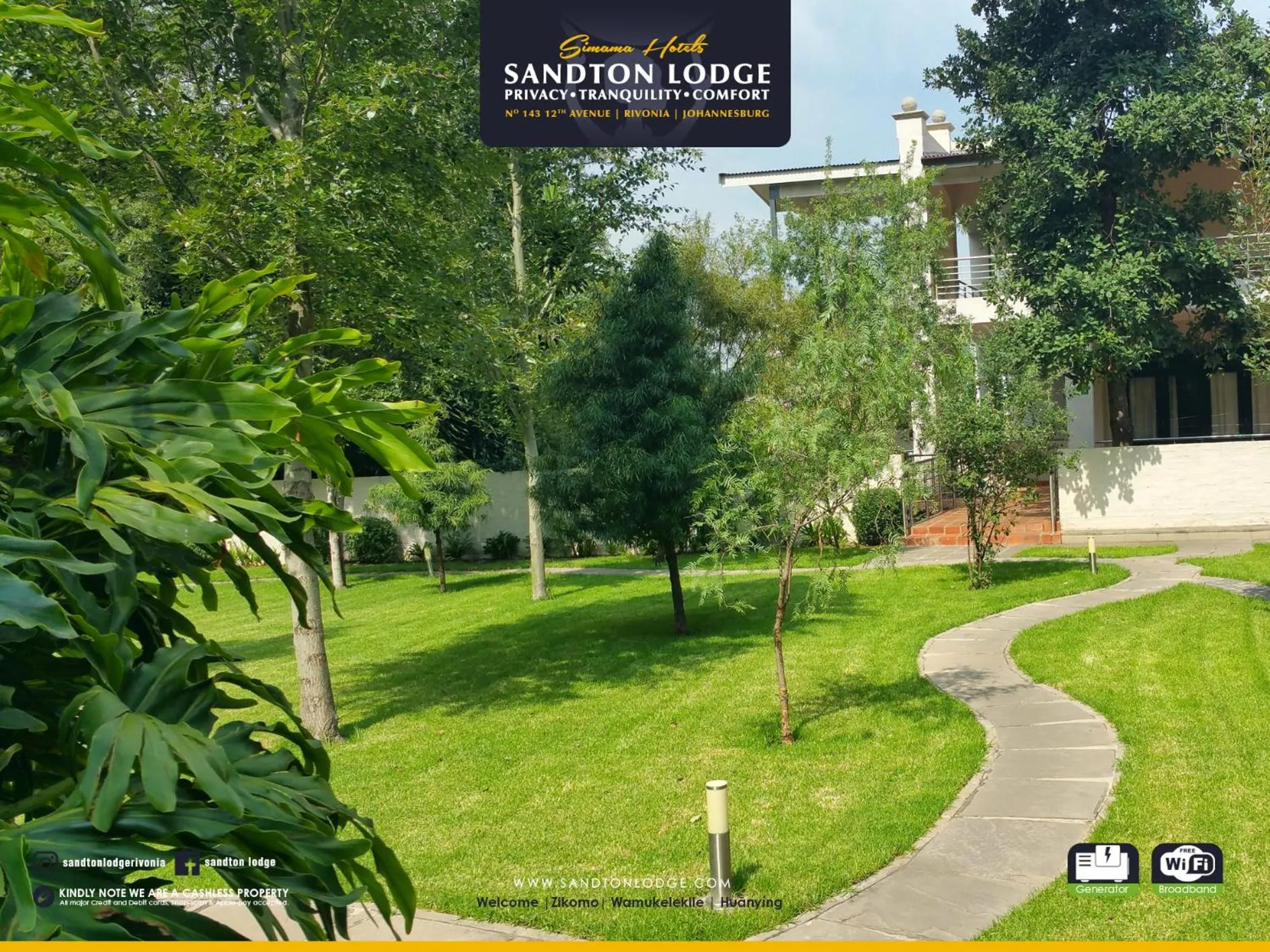 Garden in Sandton Lodge Rivonia