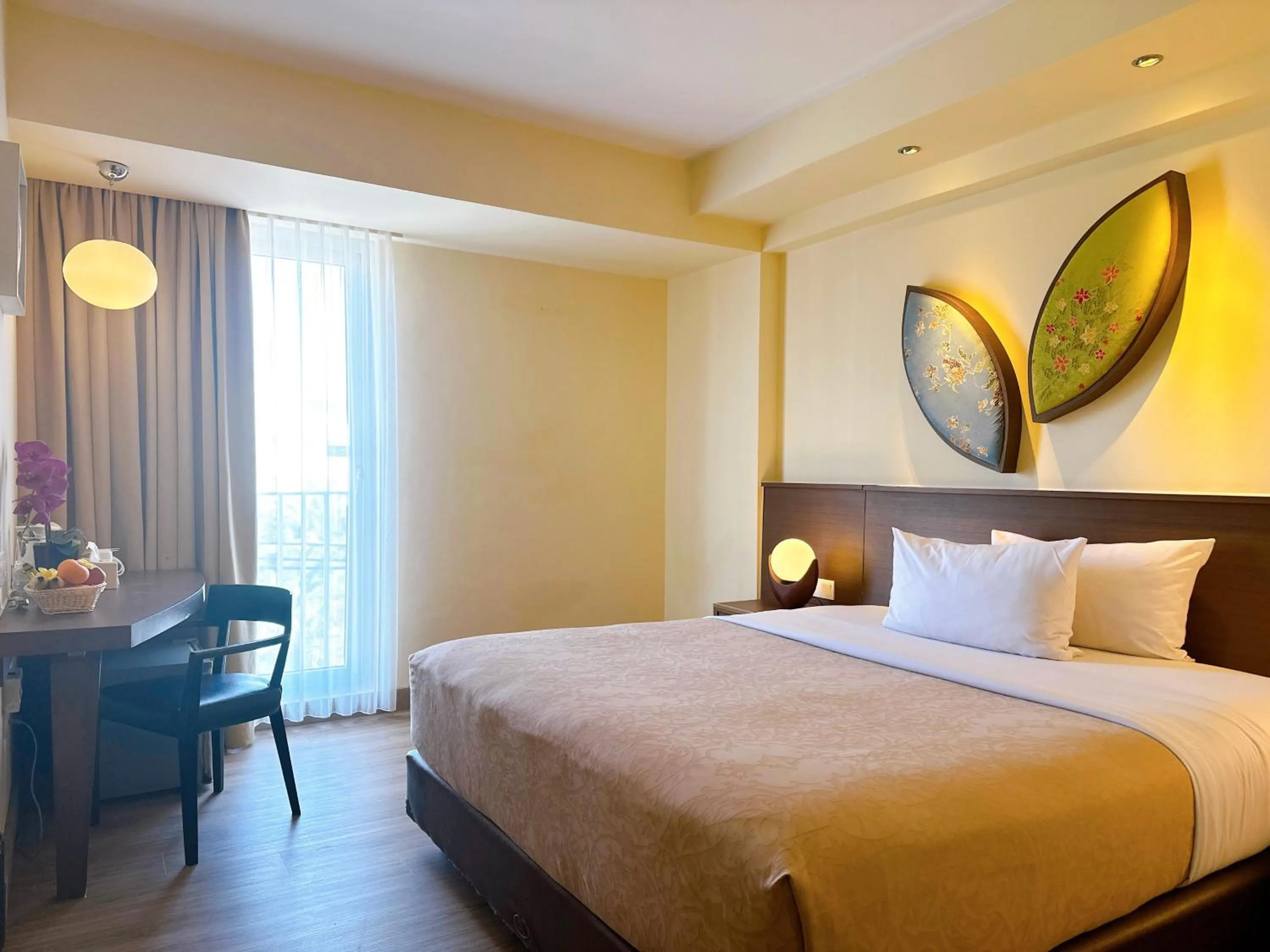 Bedroom, Bed in Atanaya Kuta Bali