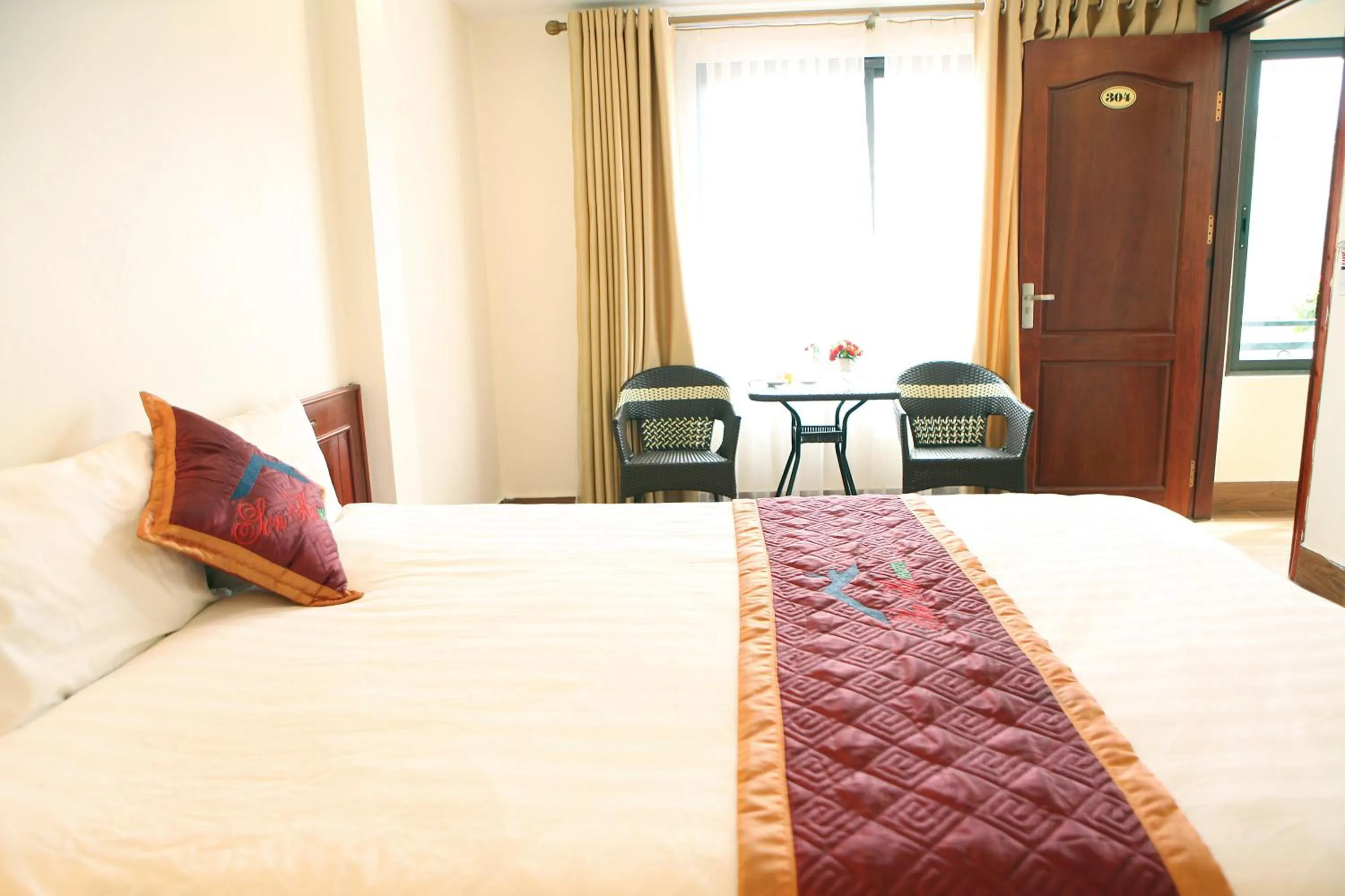 Bed in Son Ha Hotel SAPA