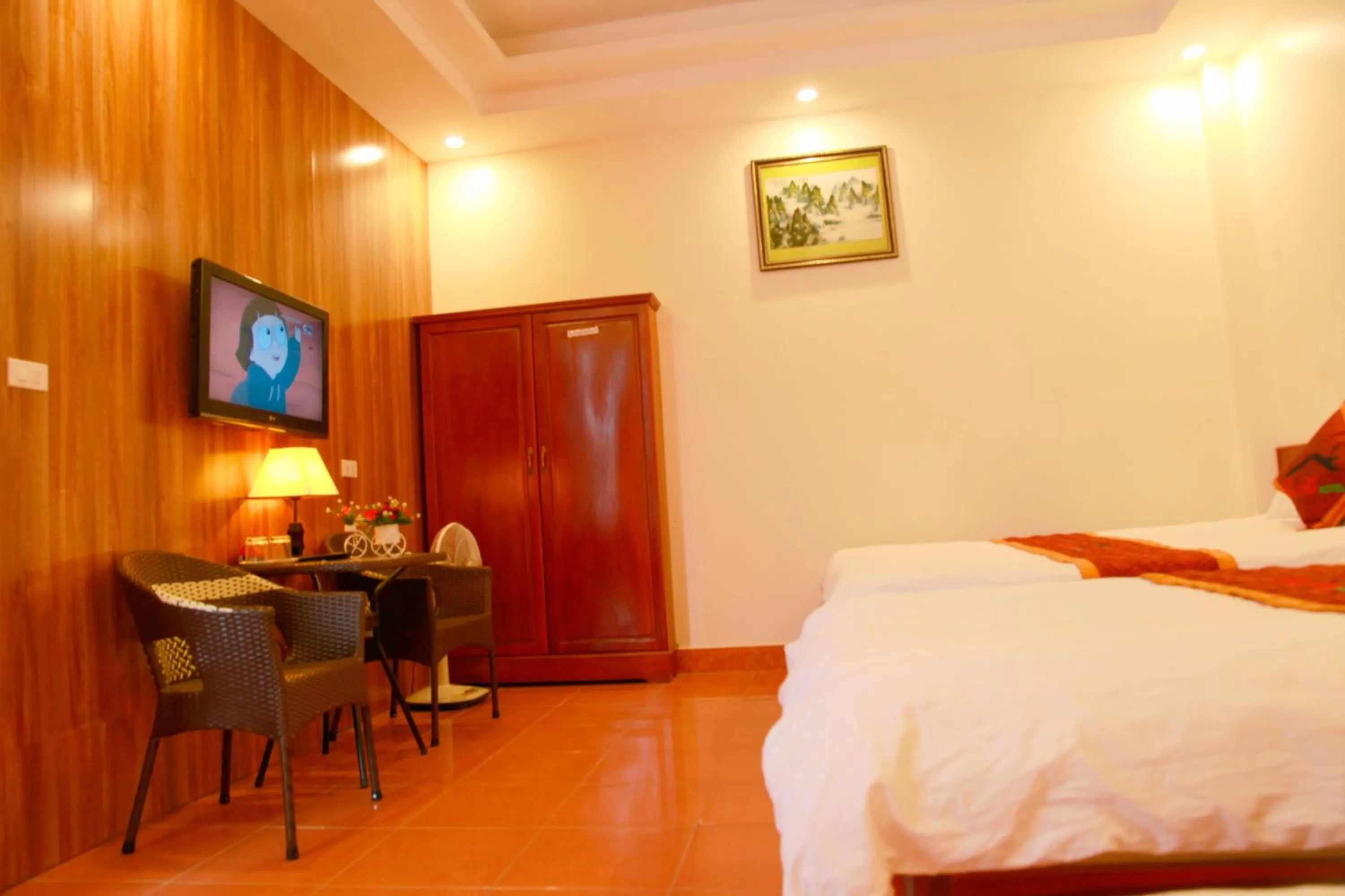 Breakfast, Bed in Son Ha Hotel SAPA