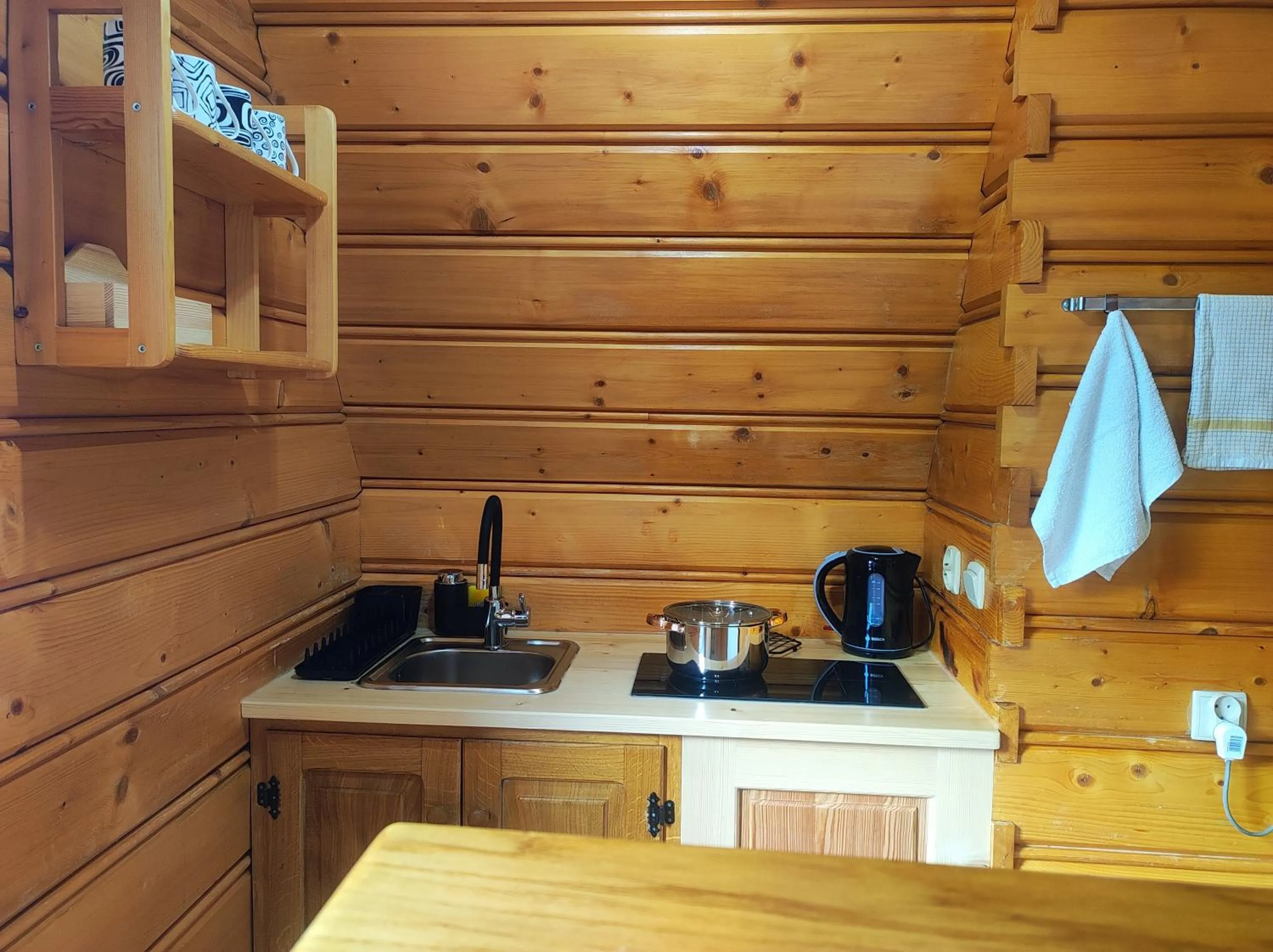 Coffee/tea facilities in Apartamenty Sosna