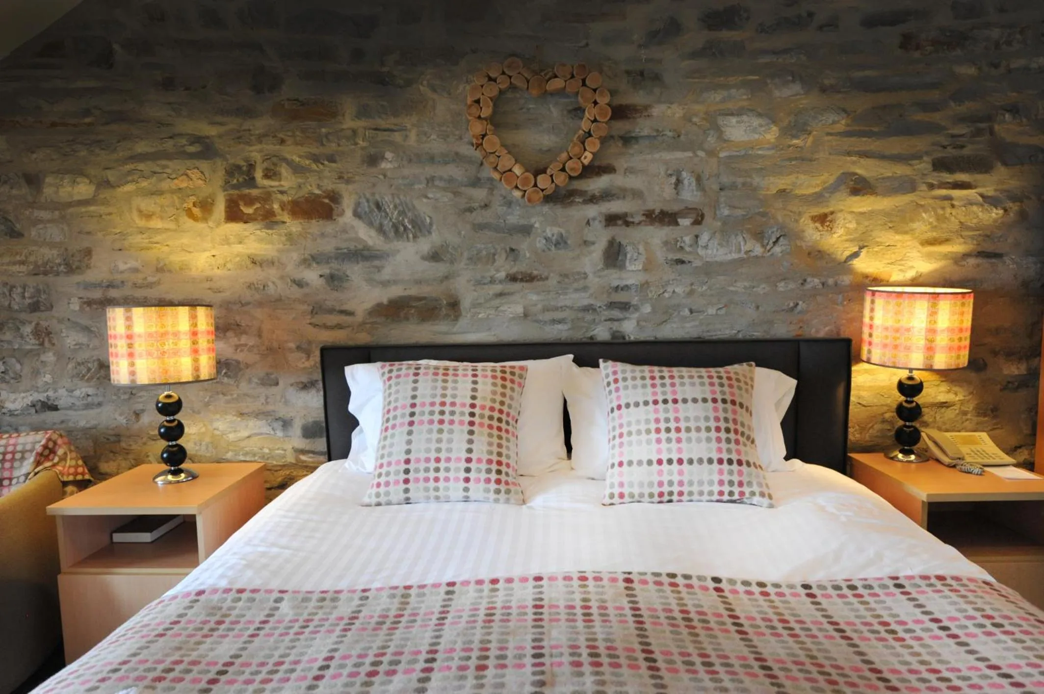 Bed in Gwesty'r Marine Hotel & Spa