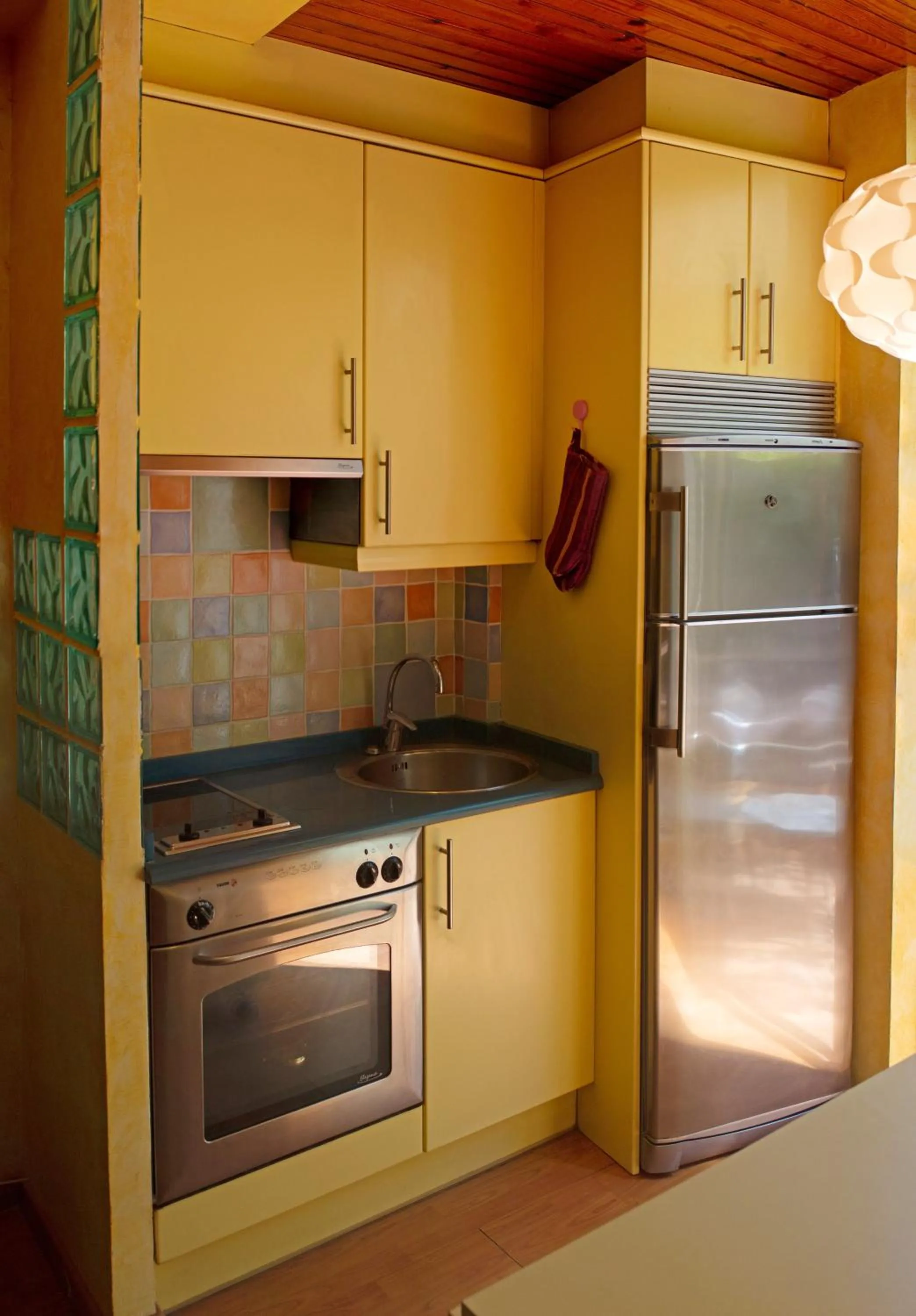 Kitchen or kitchenette in Quiet Studio in Madrid - 35 m² with Shared Pool