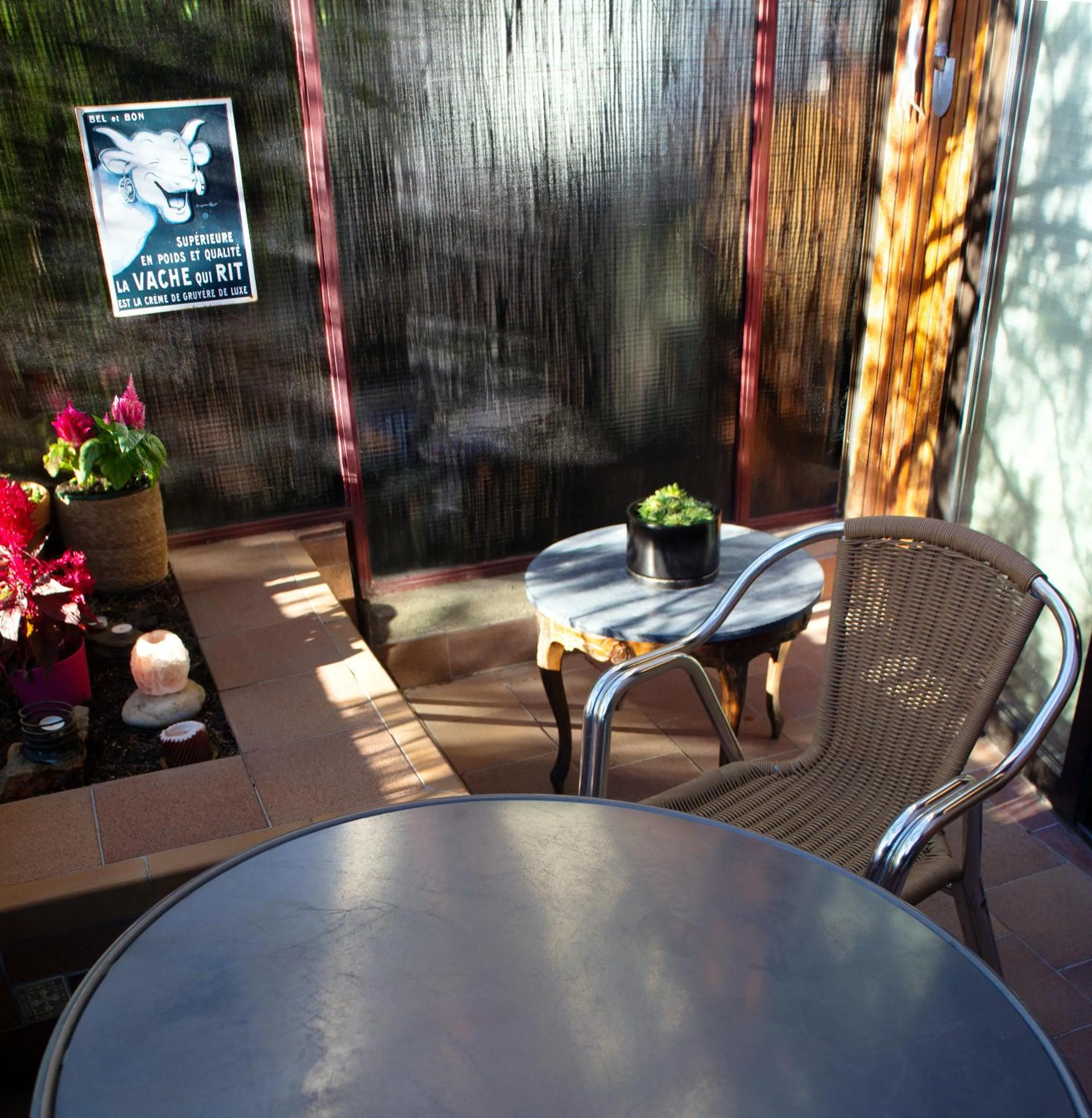 Balcony/Terrace in Quiet Studio in Madrid - 35 m² with Shared Pool