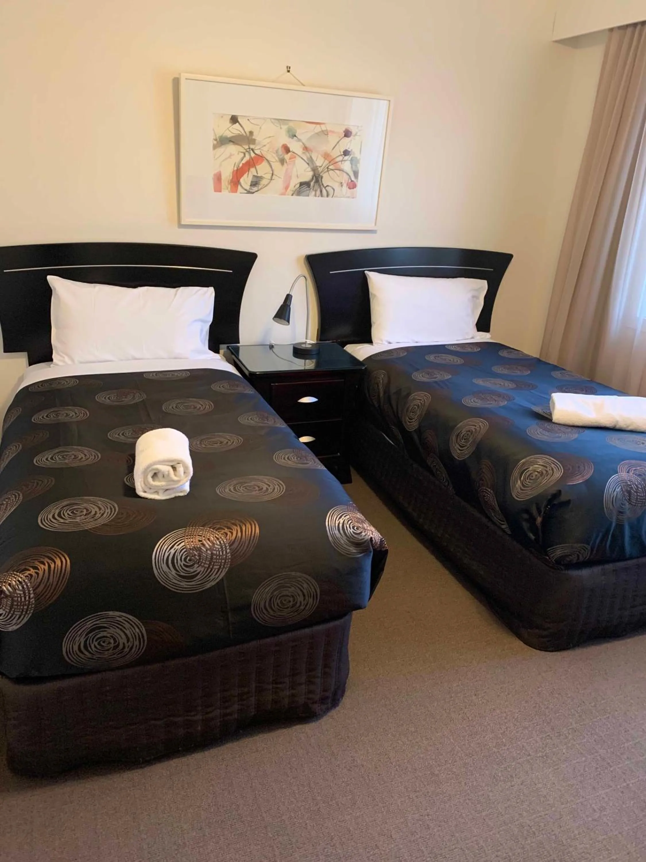 Bed in Port Campbell Parkview Motel & Apartments