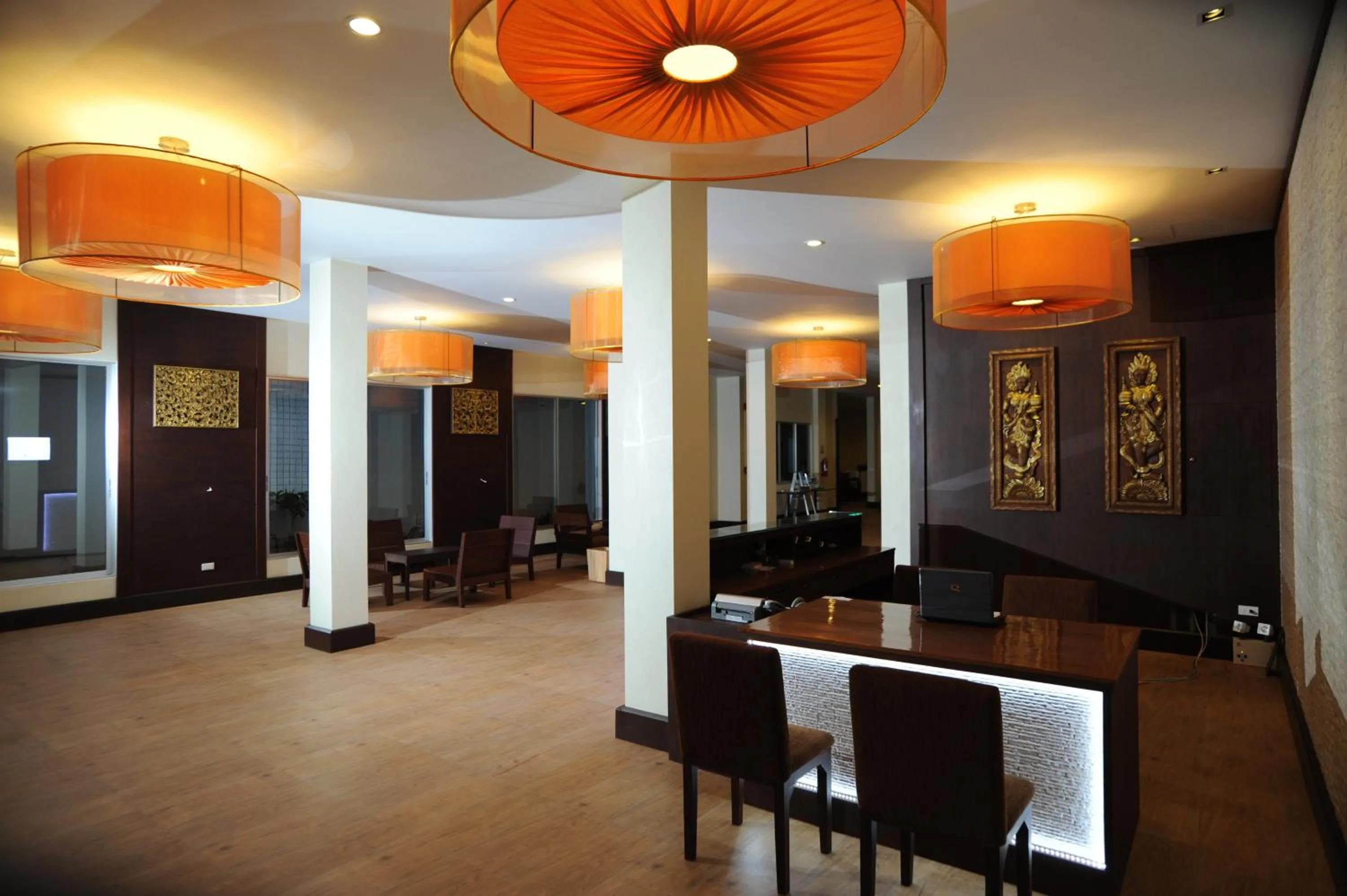Lobby or reception in Mawin Hotel