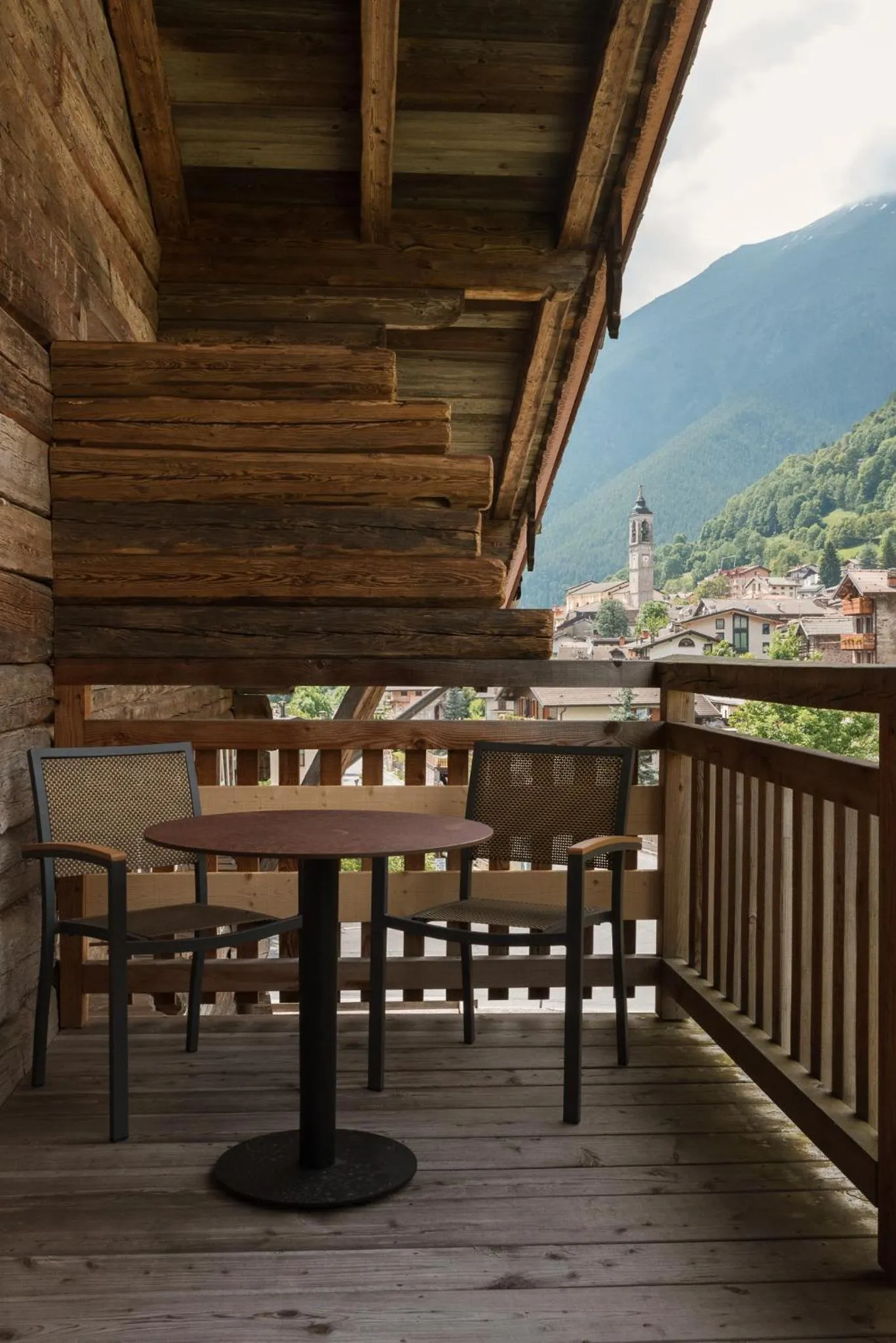 Balcony/Terrace in Alpen Chalet - Charme Mountain Hotel -