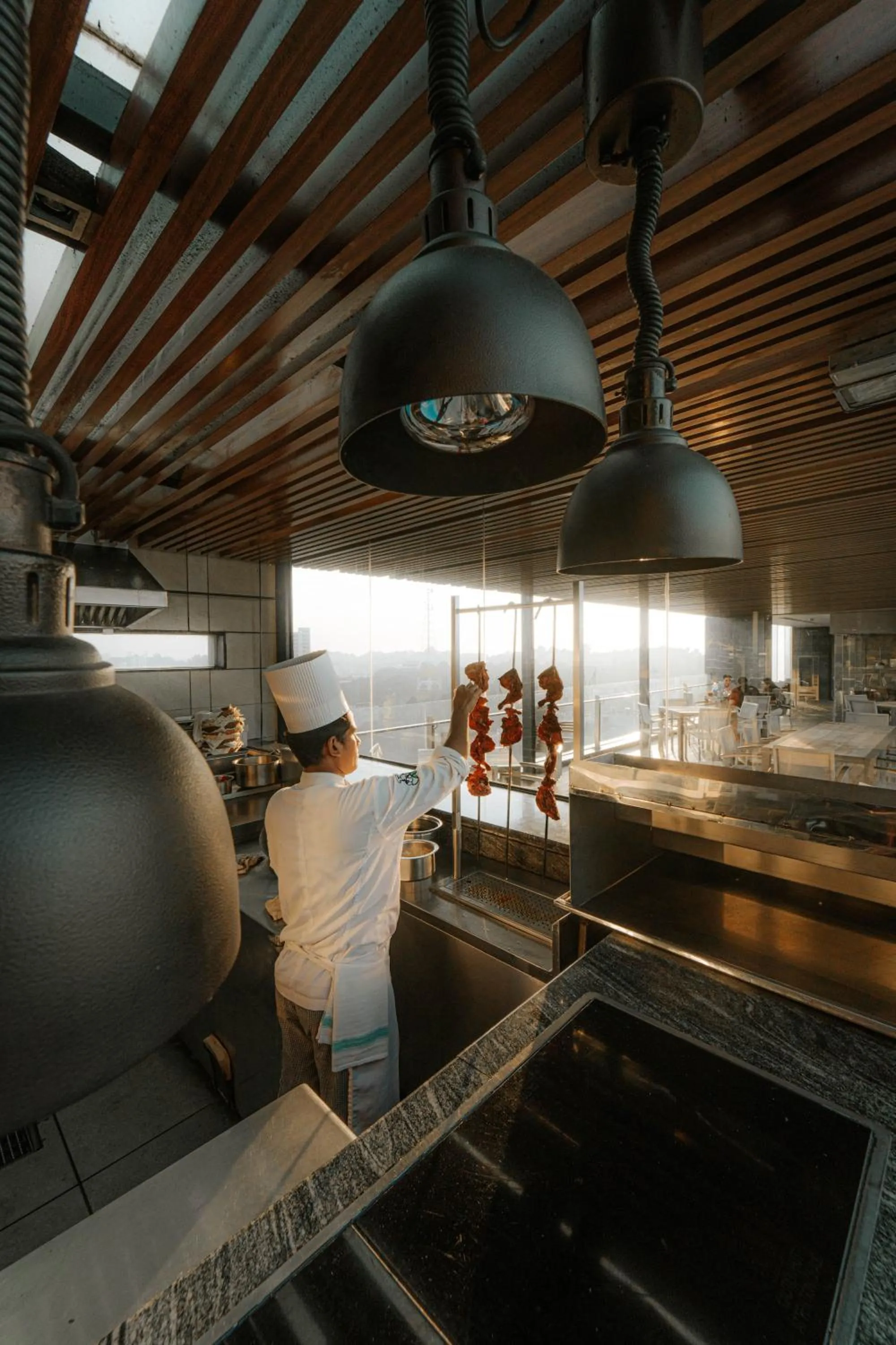 BBQ facilities in The Peninsula Chittagong Limited