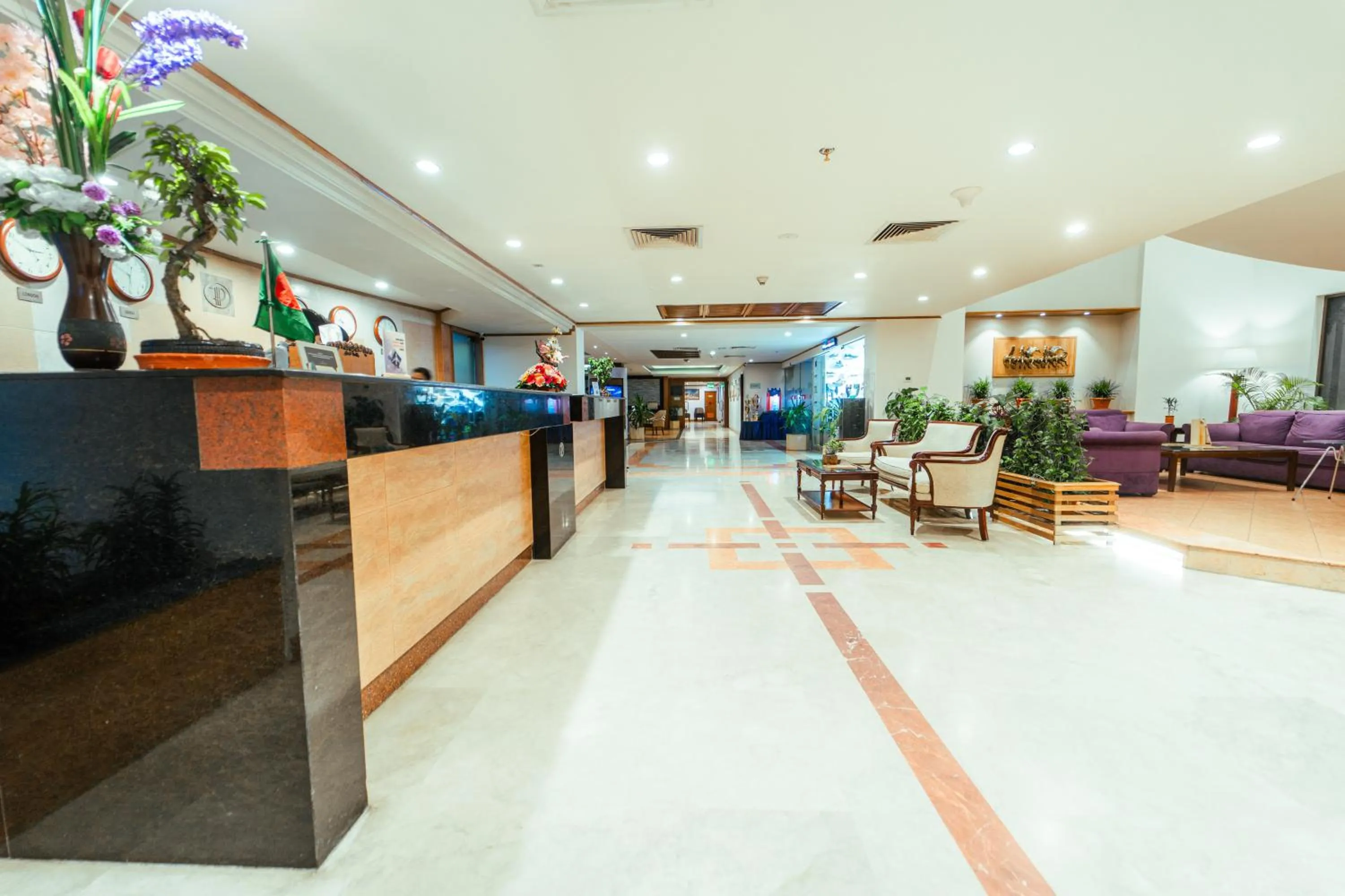 Lobby or reception in The Peninsula Chittagong Limited