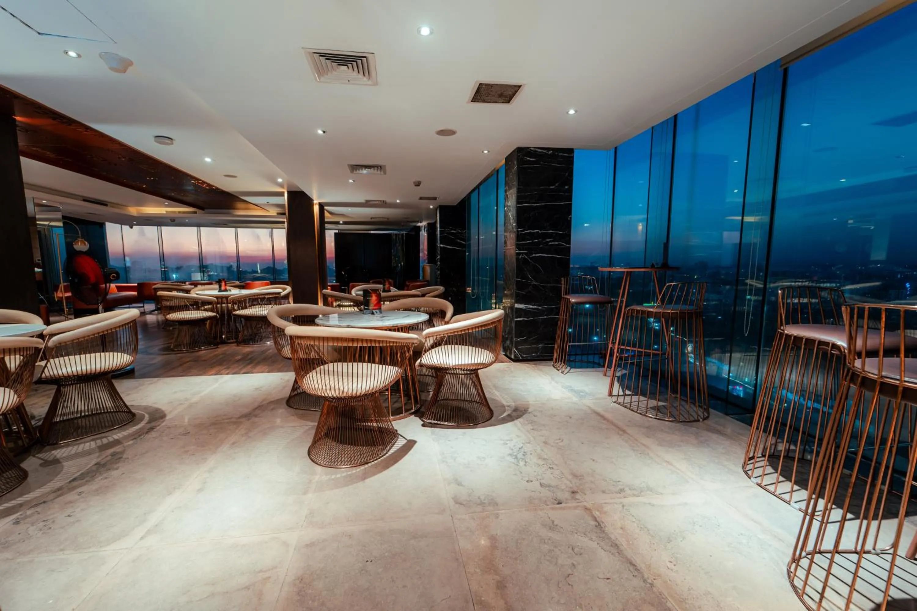 Lounge or bar in The Peninsula Chittagong Limited