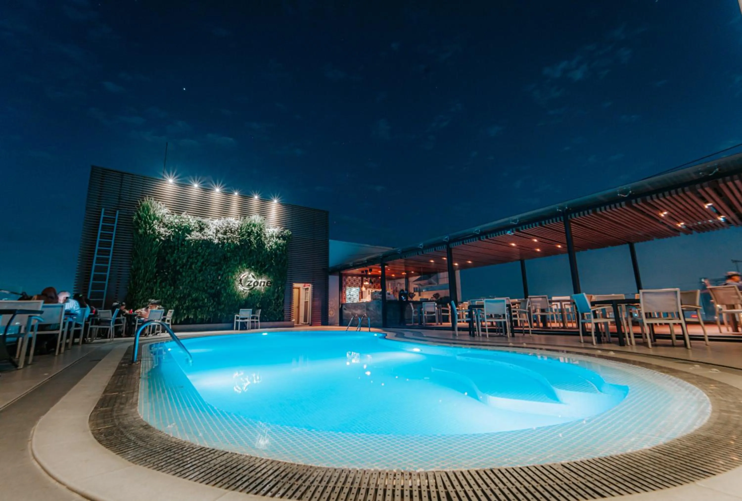 Swimming pool in The Peninsula Chittagong Limited