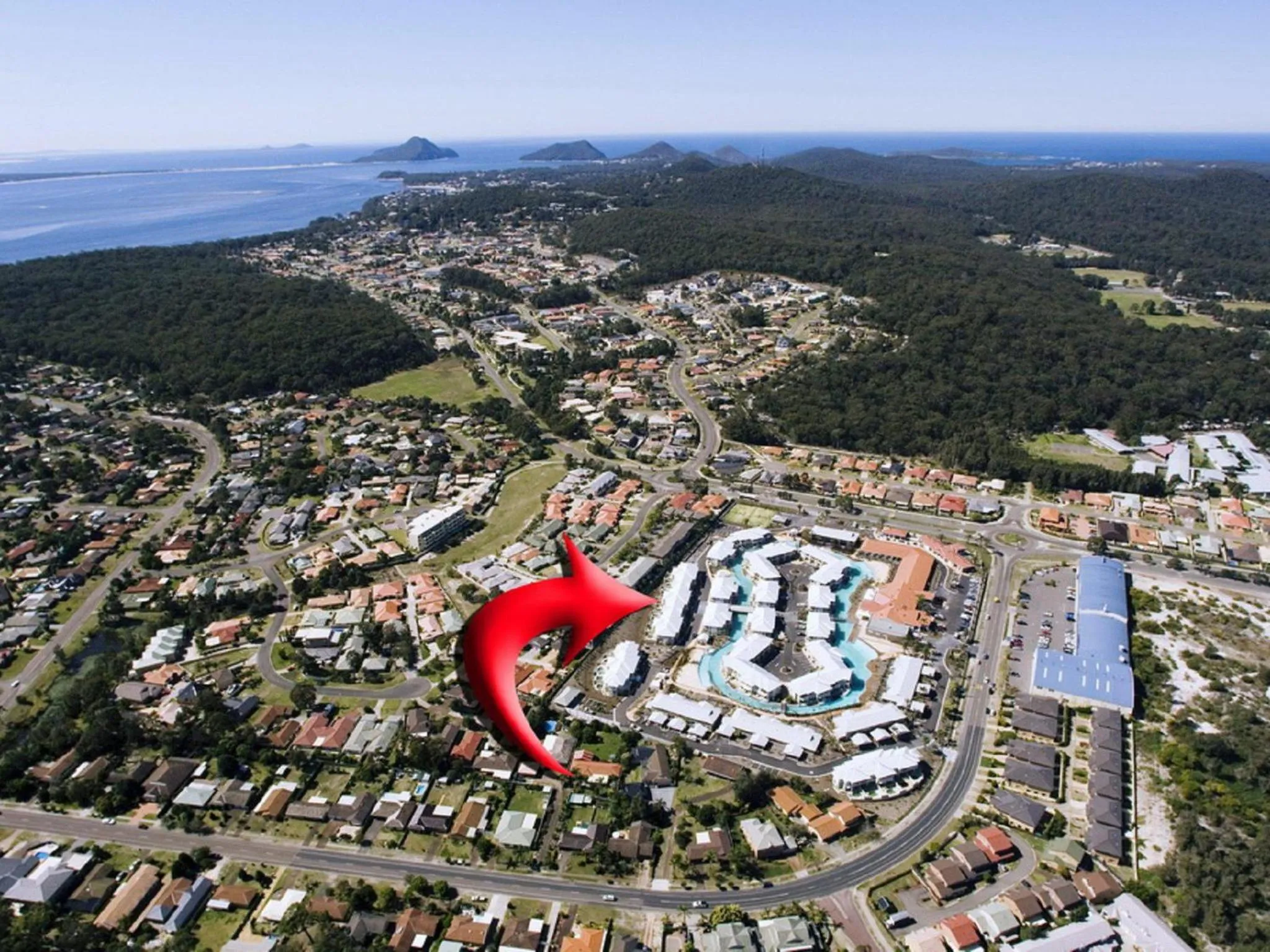 Oaks Pacific Blue 516 private pool aircon WI-FI