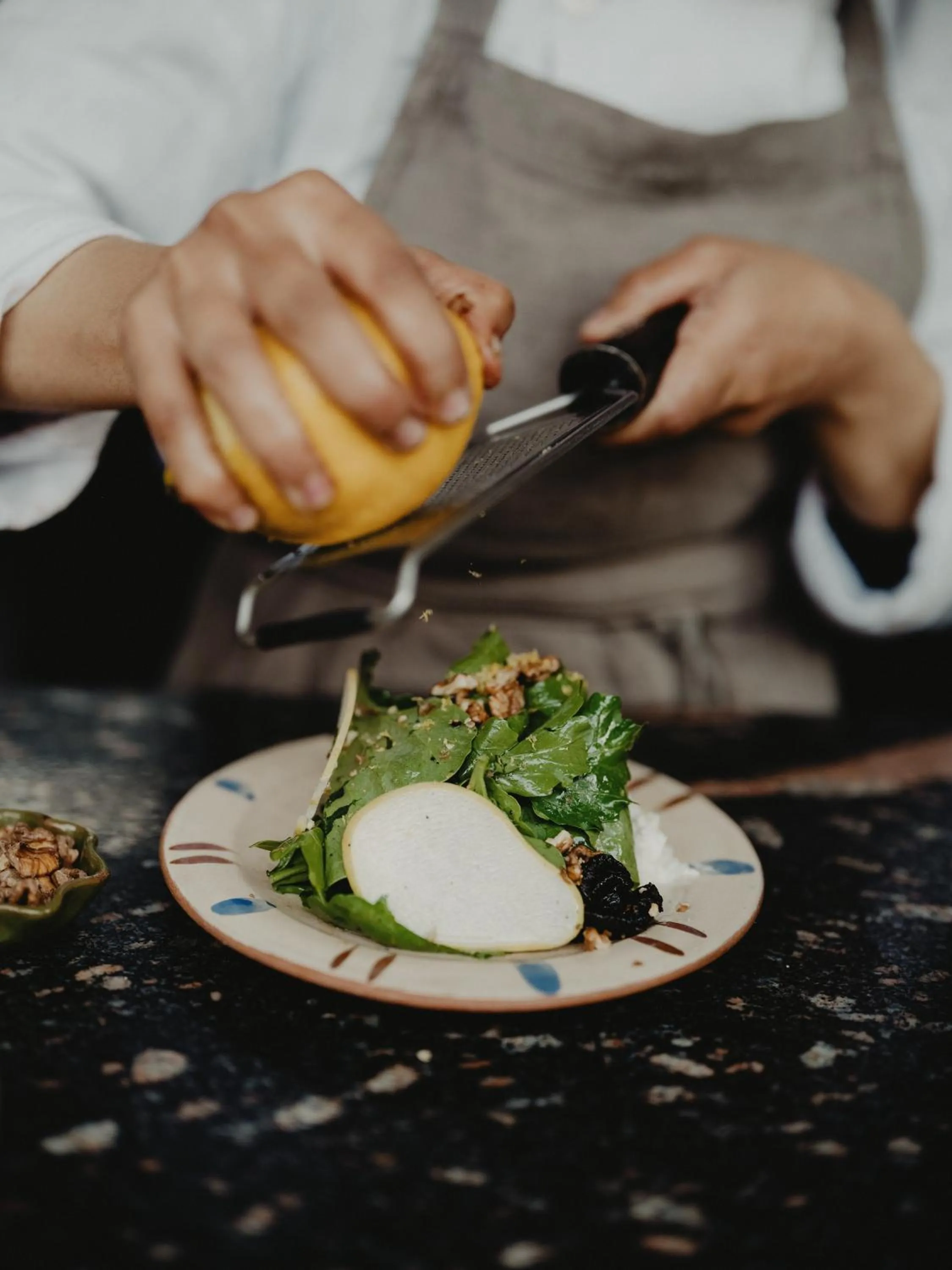 Food and drinks in Al Moudira Hotel