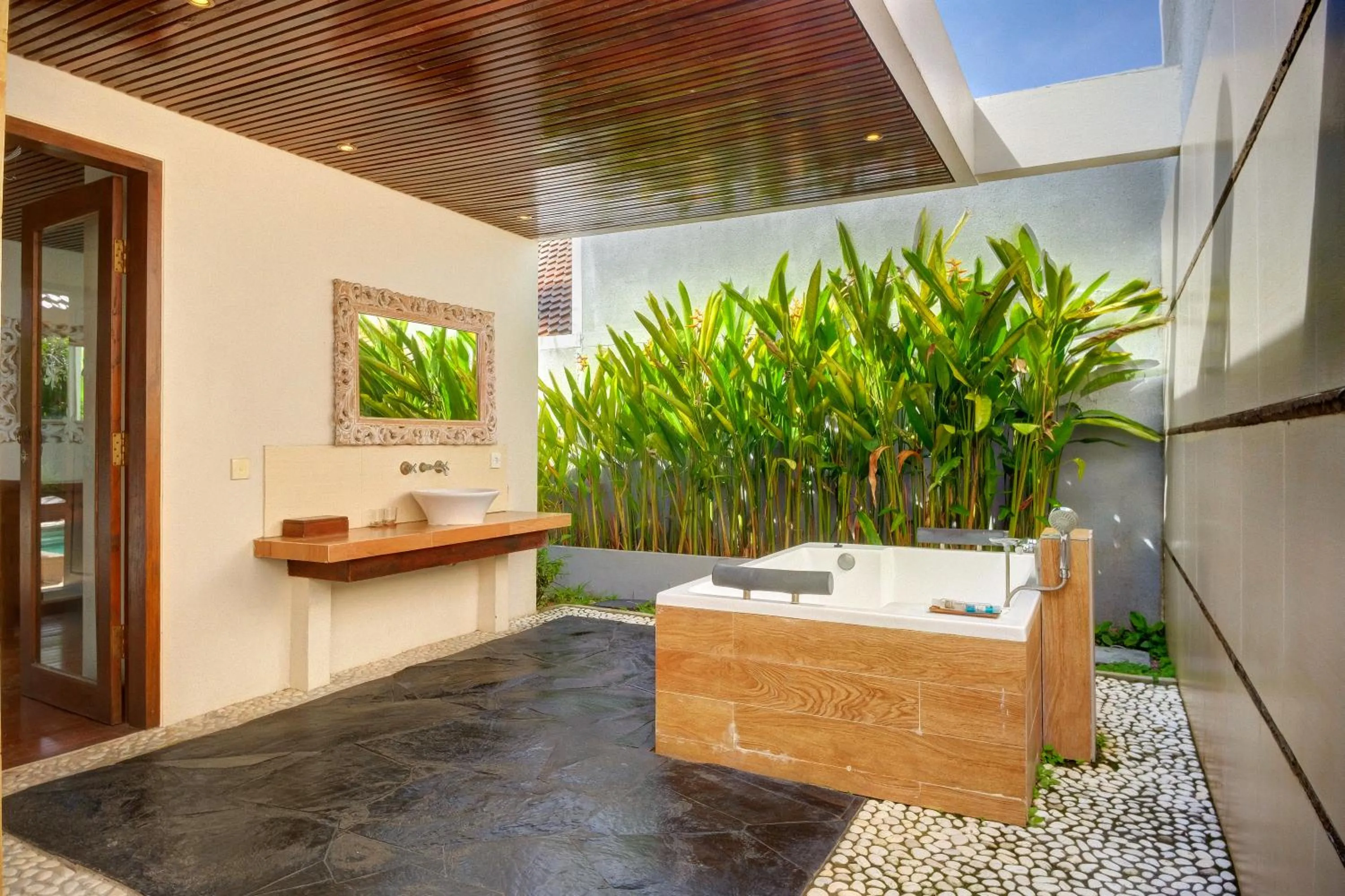 Bathroom in Avery Le Nixsun Villas Ungasan with Free access to Gym center by Waringin Hospitality
