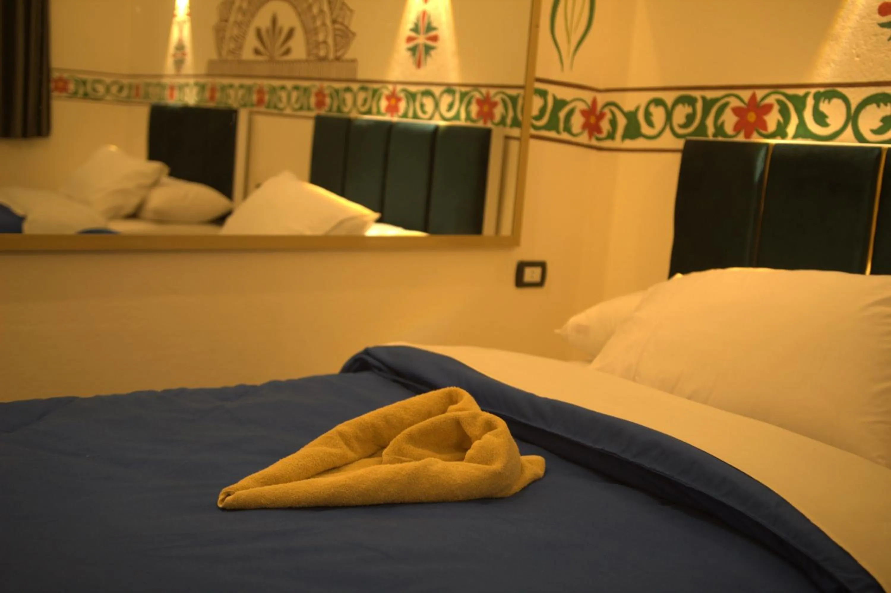 Bed in Al Baeirat Hotel