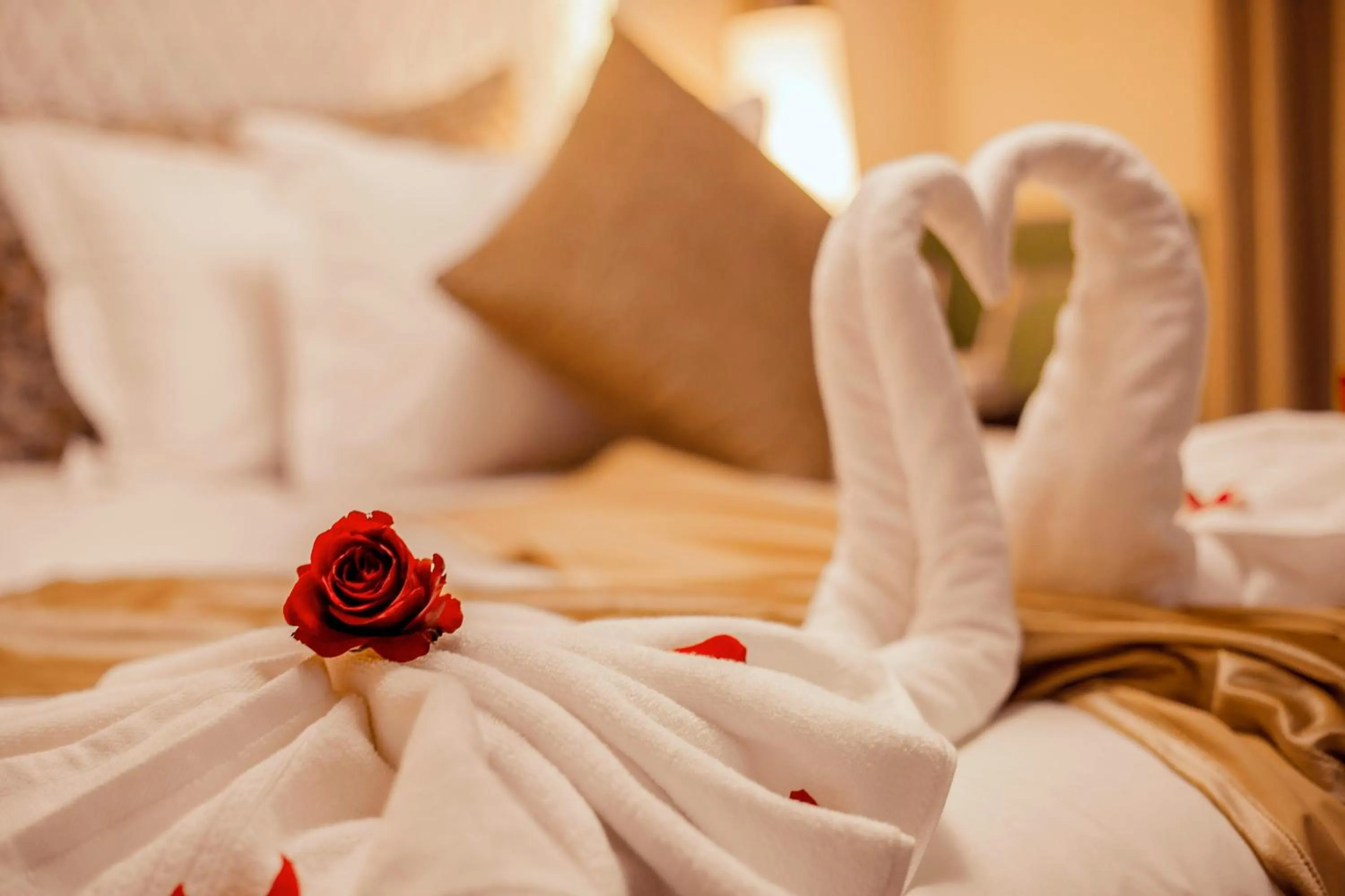 Bed in Palais Dar Si Aissa ALL-SUITES