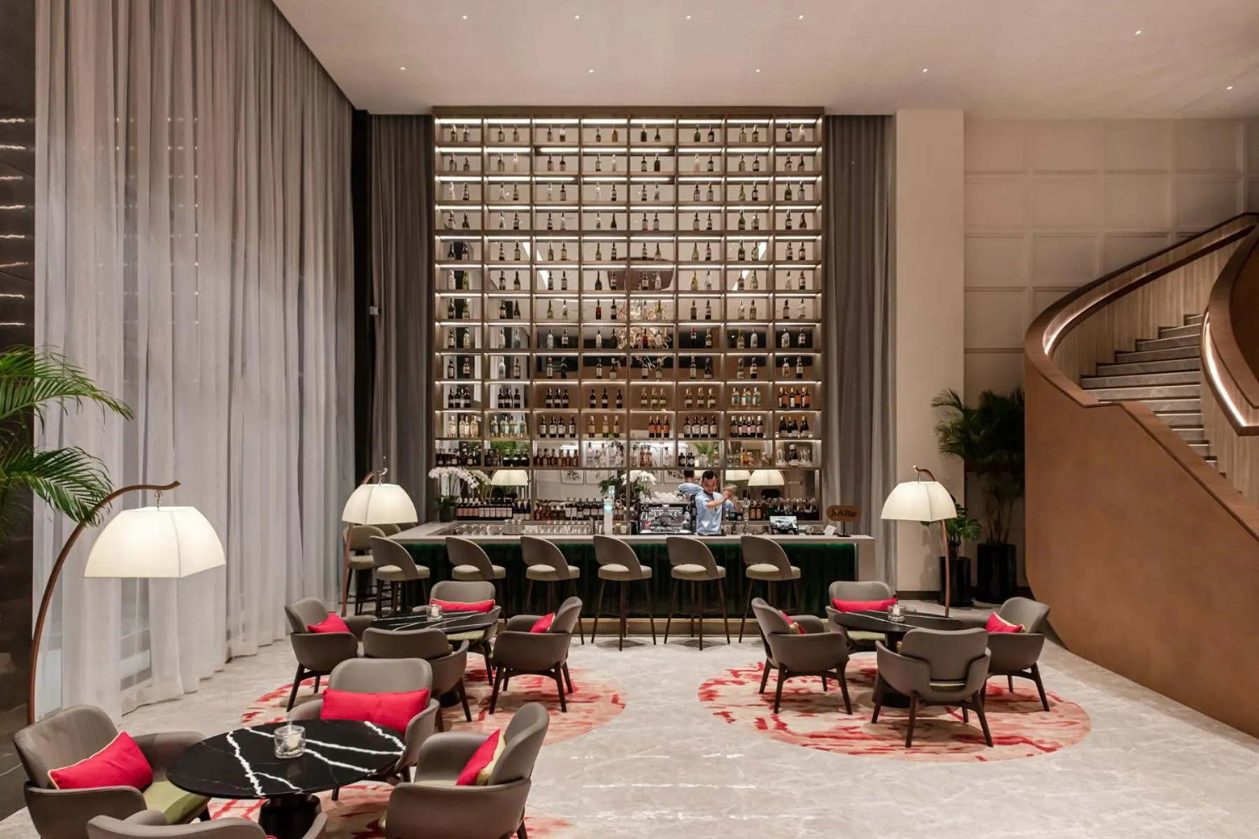 Lounge or bar in Ascott Gurney Penang