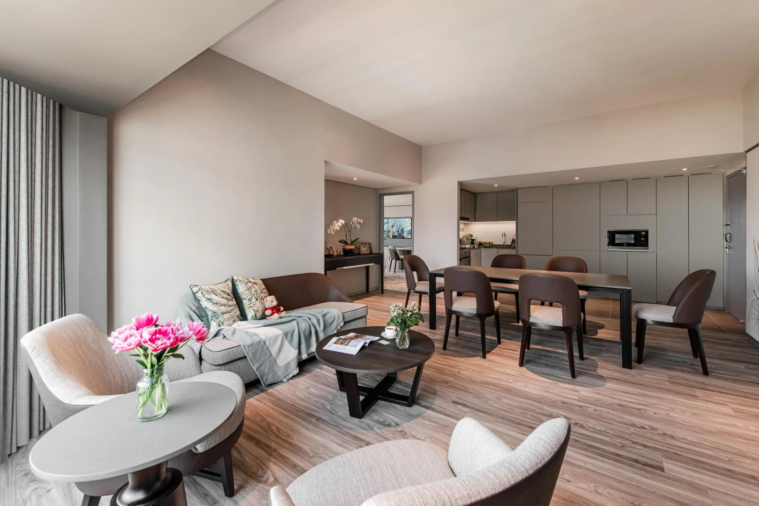 Living room in Ascott Gurney Penang